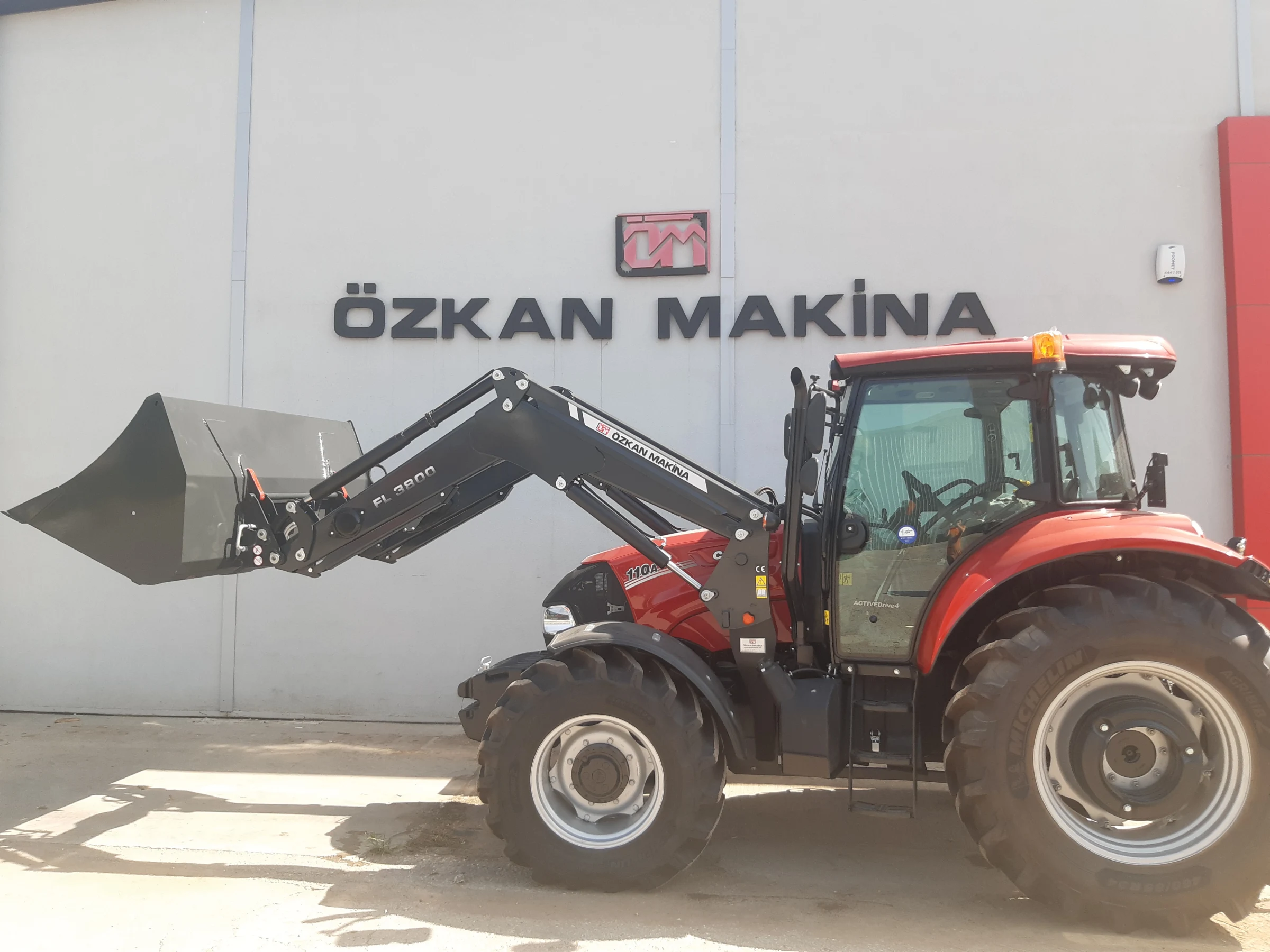 Case 110A FARMALL Özkan Makina uygulama 25