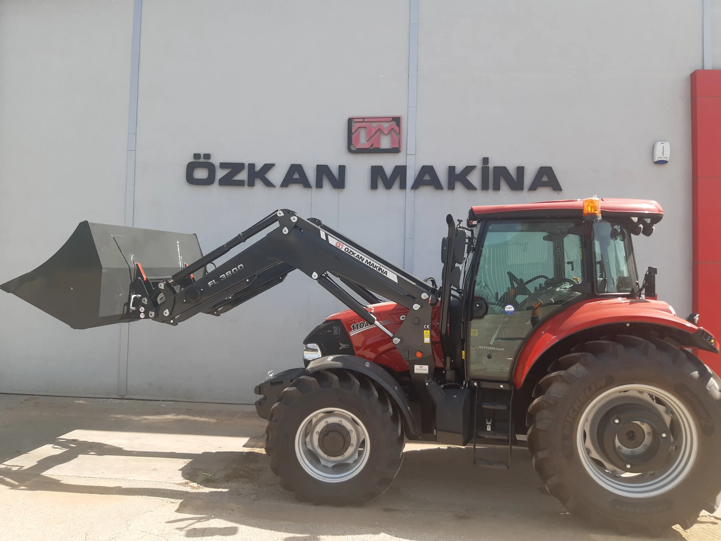 Case 110A FARMALL Özkan Makina uygulama 26