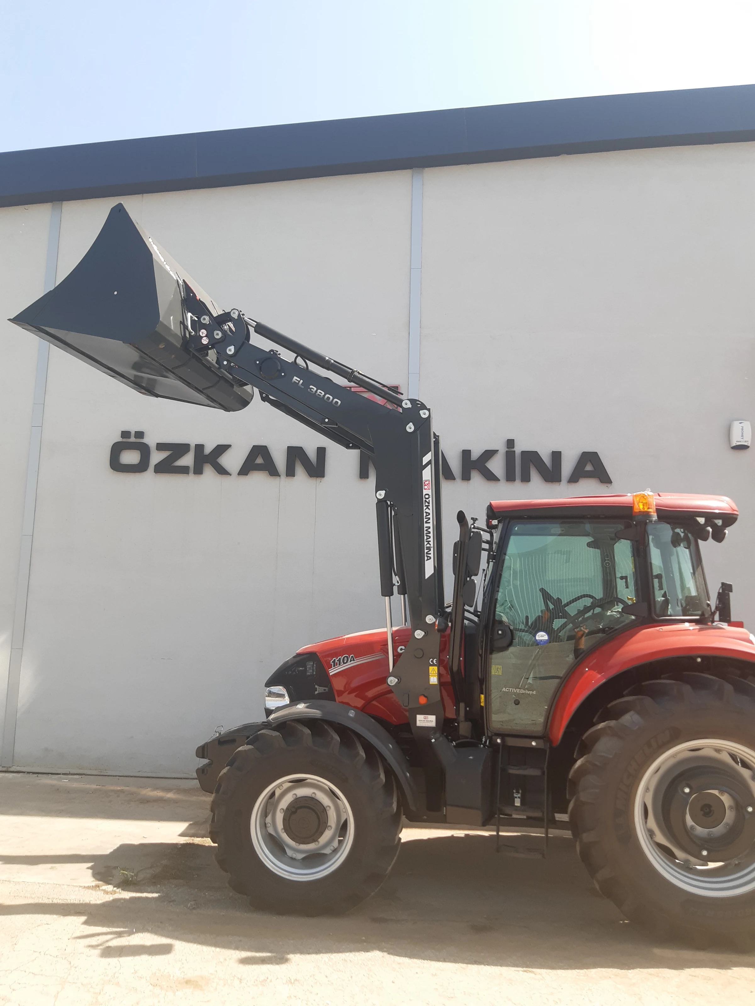 Case 110A FARMALL Özkan Makina uygulama 15