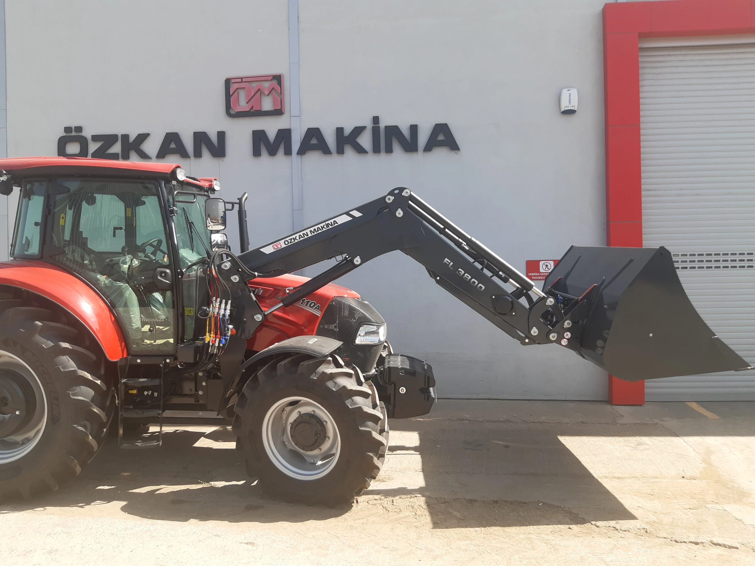 Case 110A FARMALL Özkan Makina uygulama 17