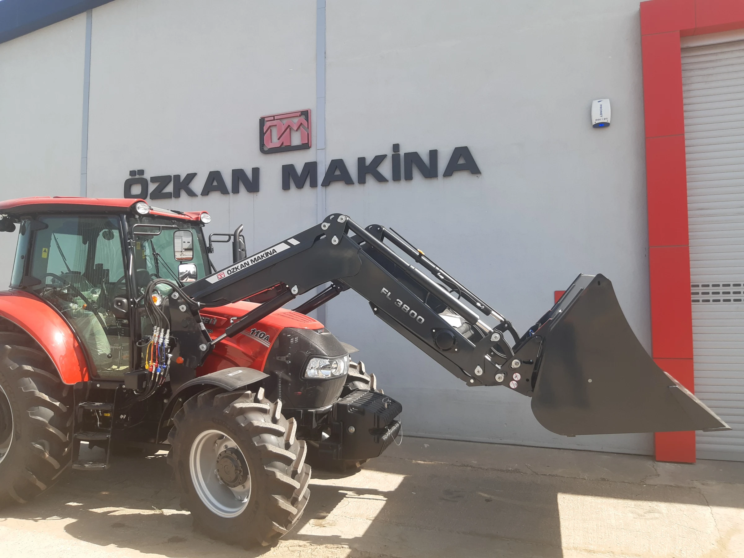 Case 110A FARMALL Özkan Makina uygulama 18