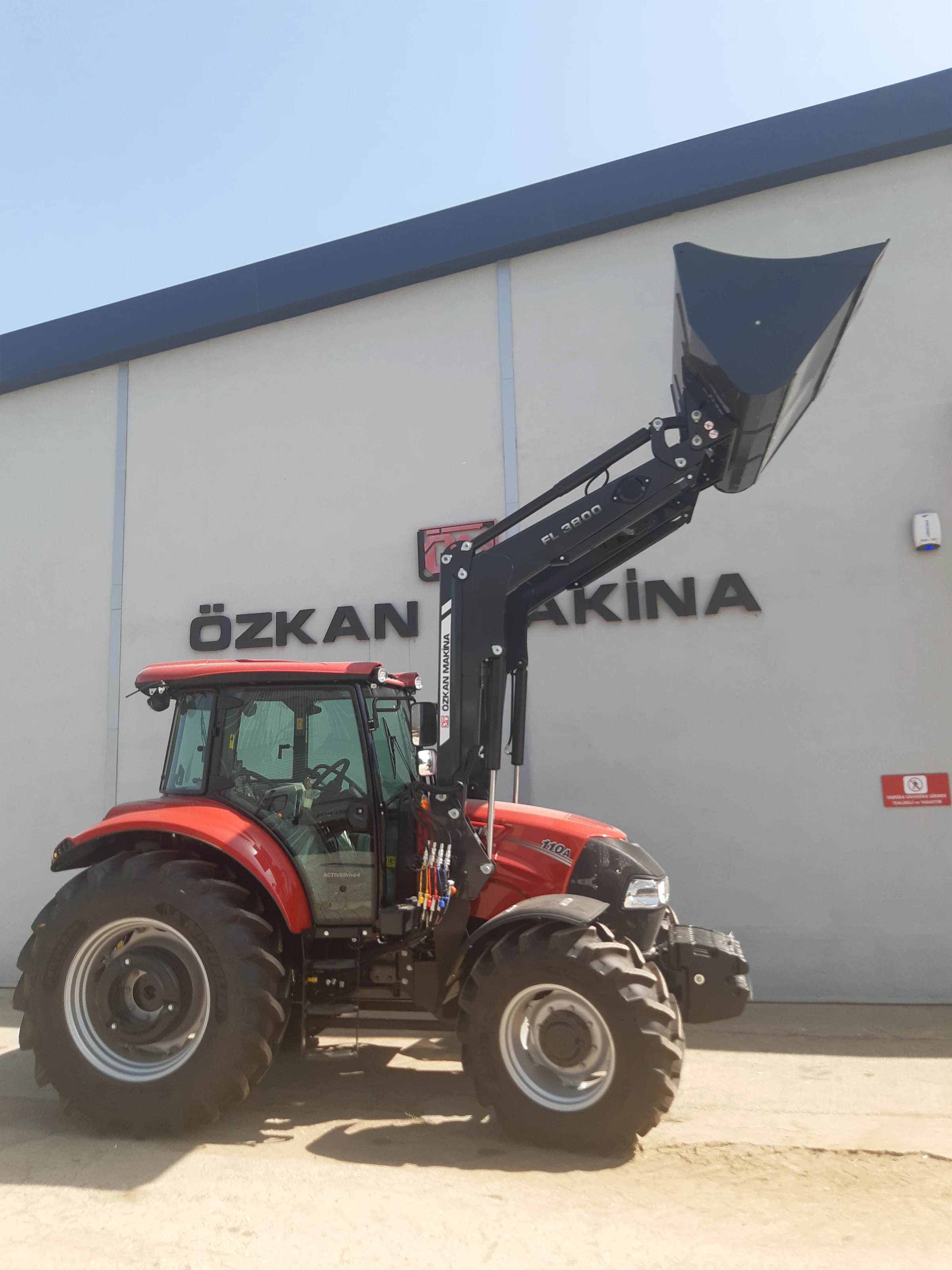 Case 110A FARMALL Özkan Makina uygulama 19