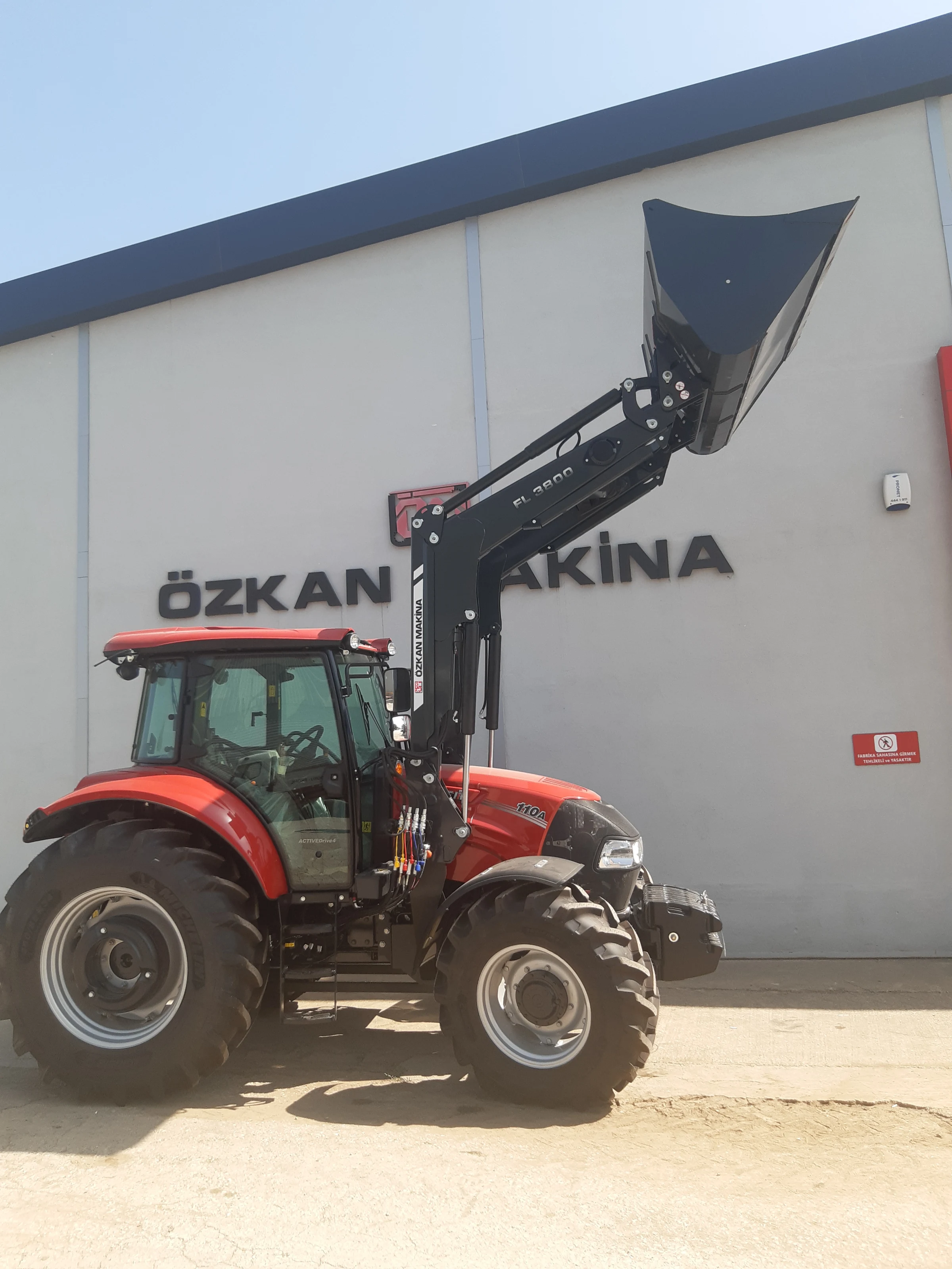 Case 110A FARMALL Özkan Makina uygulama 20