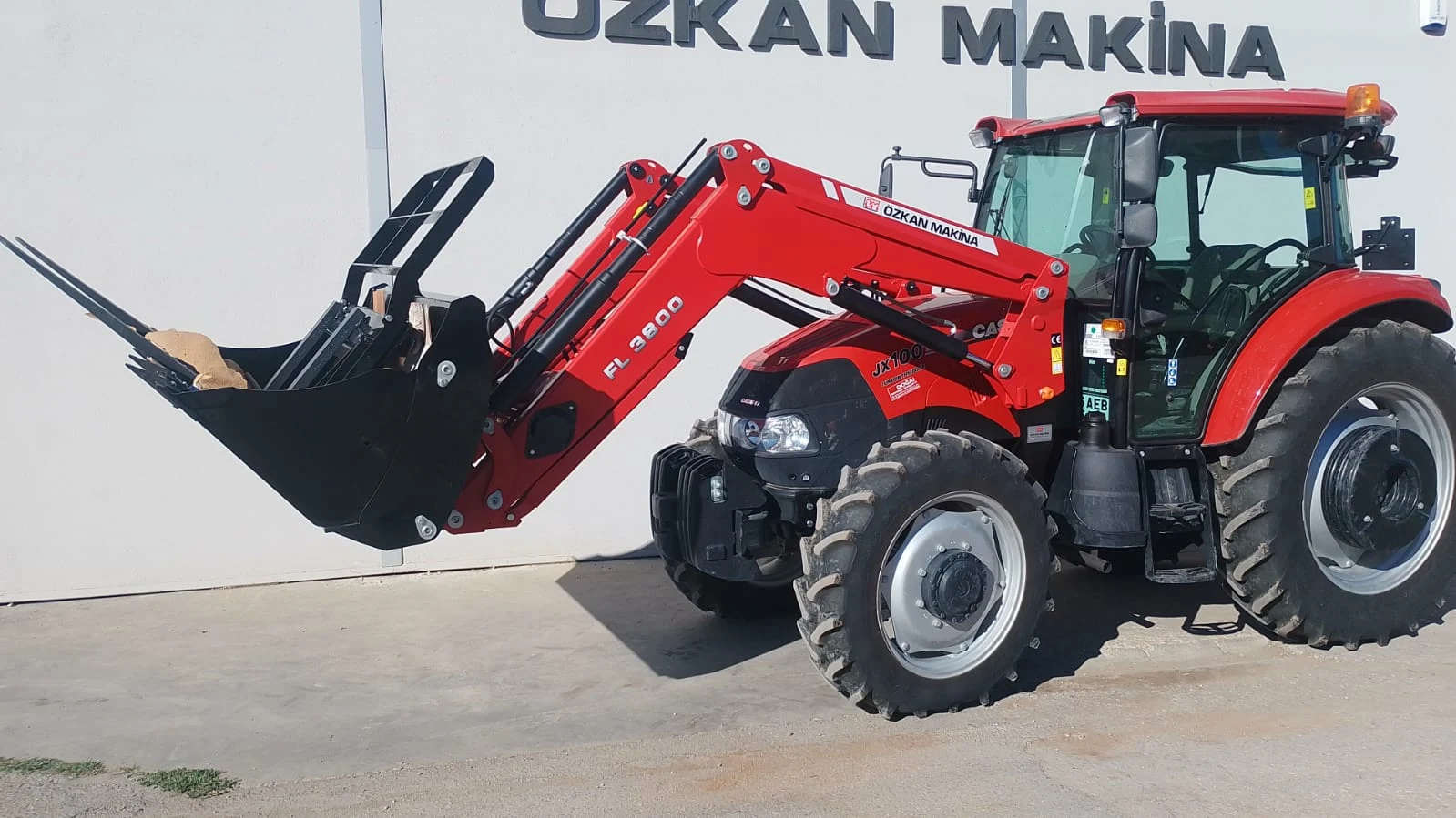 Case JX 100 Özkan Makina uygulama 3