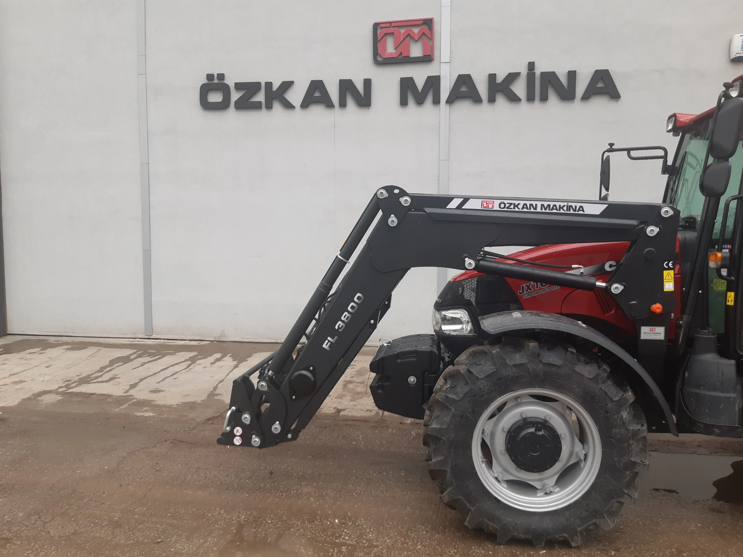 Case JX 100 Özkan Makina uygulama 6