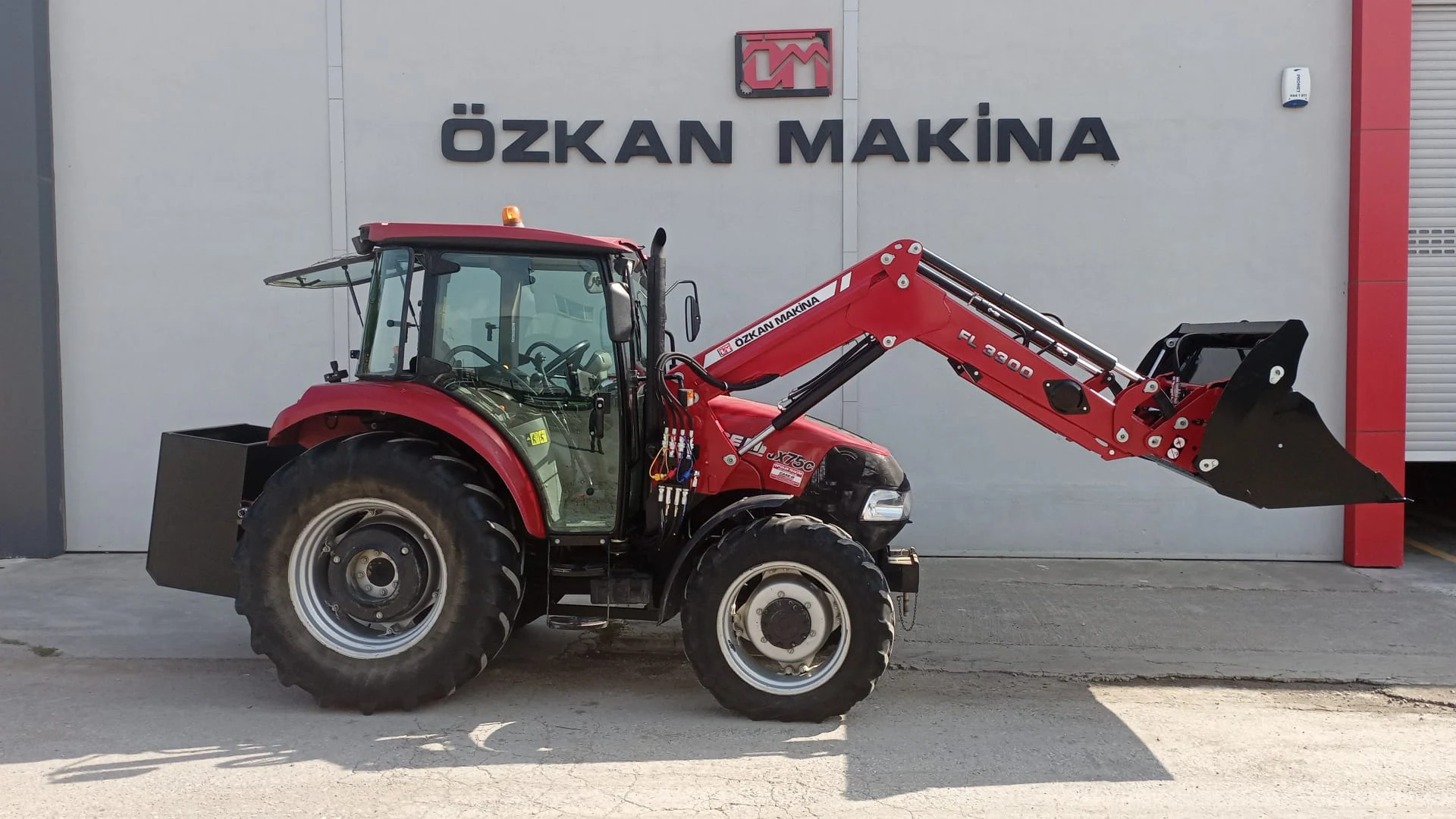 Case JX 75 C Özkan Makina uygulama 1