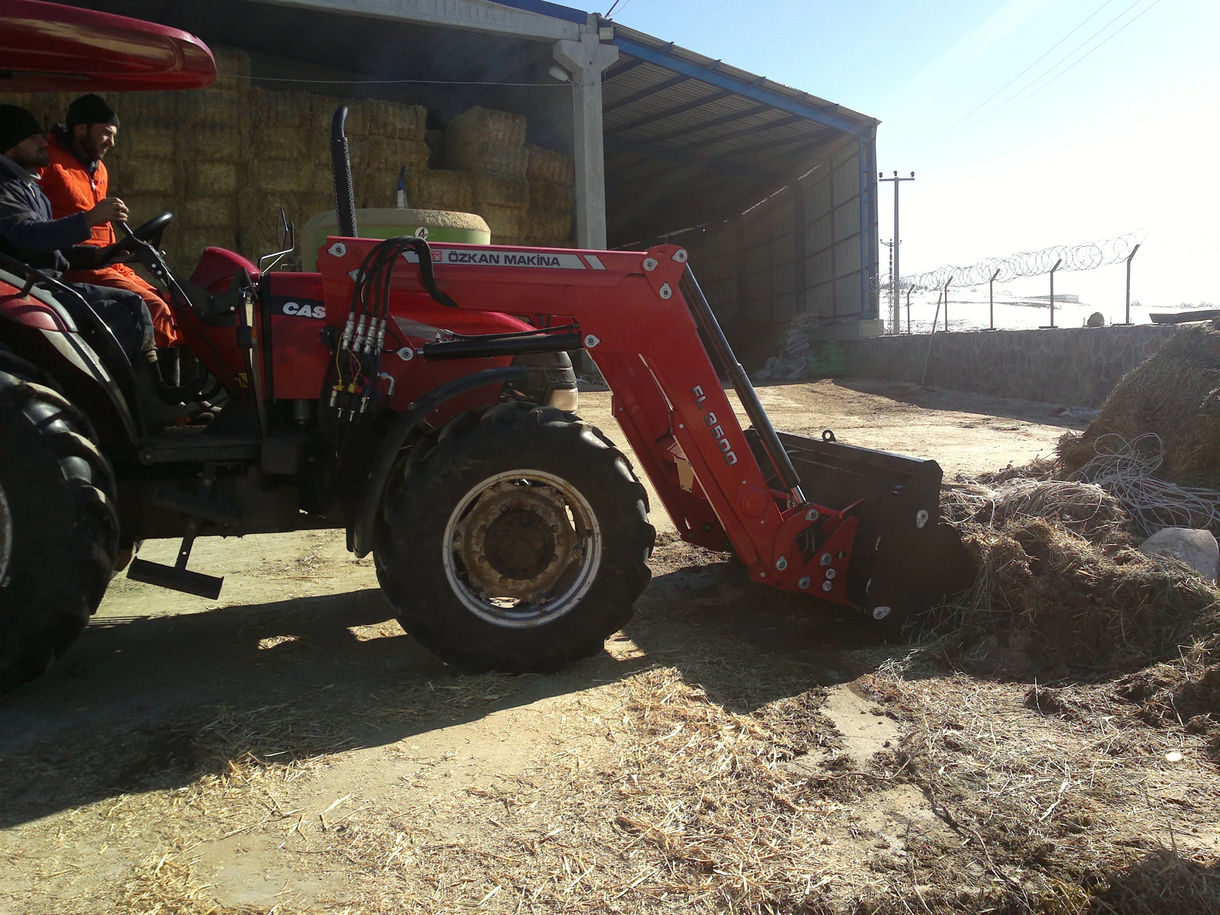 Case JX 95 Özkan Makina uygulama 9
