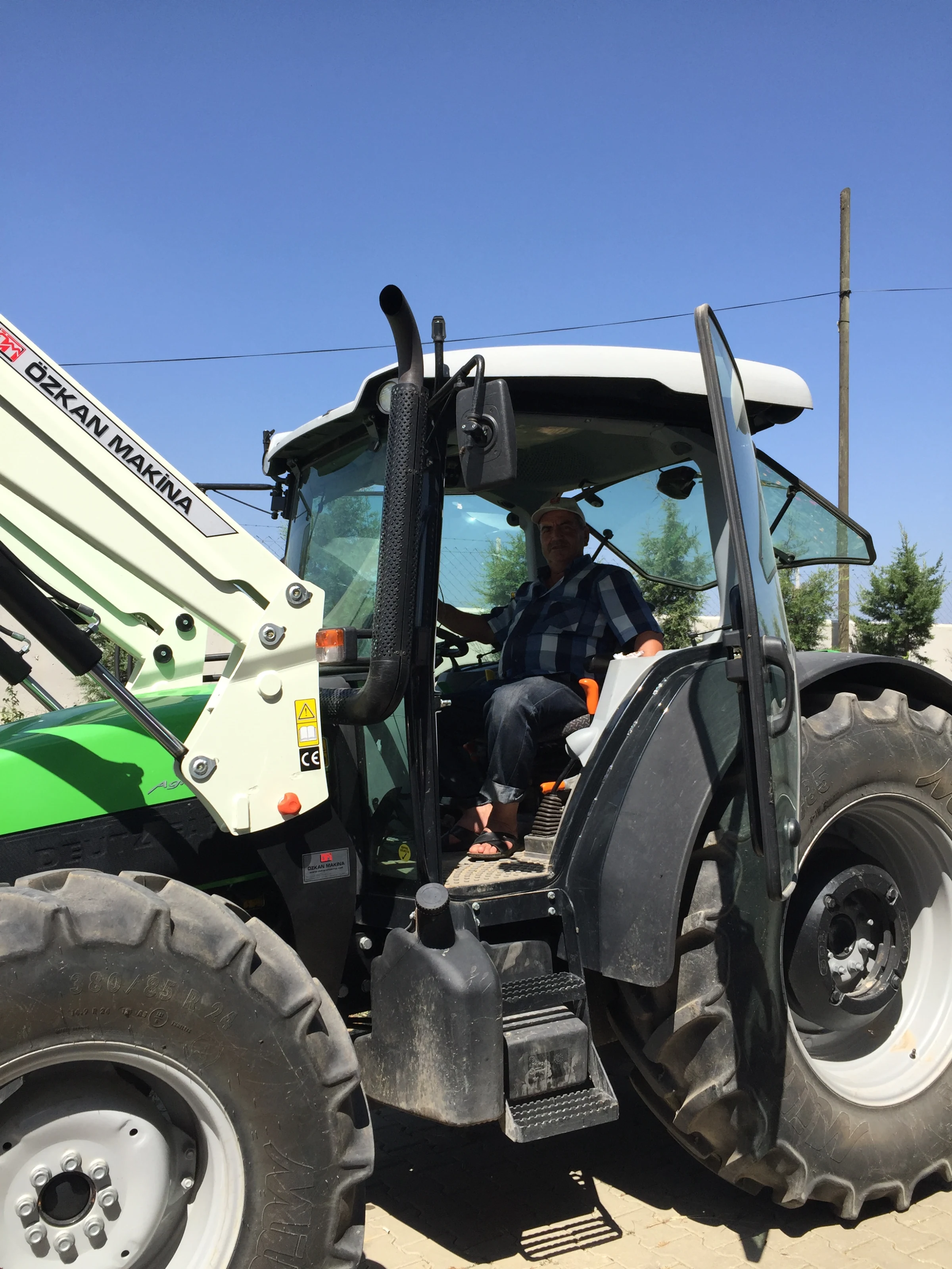 Deutz AGROFARM 420 Özkan Makina uygulama 2