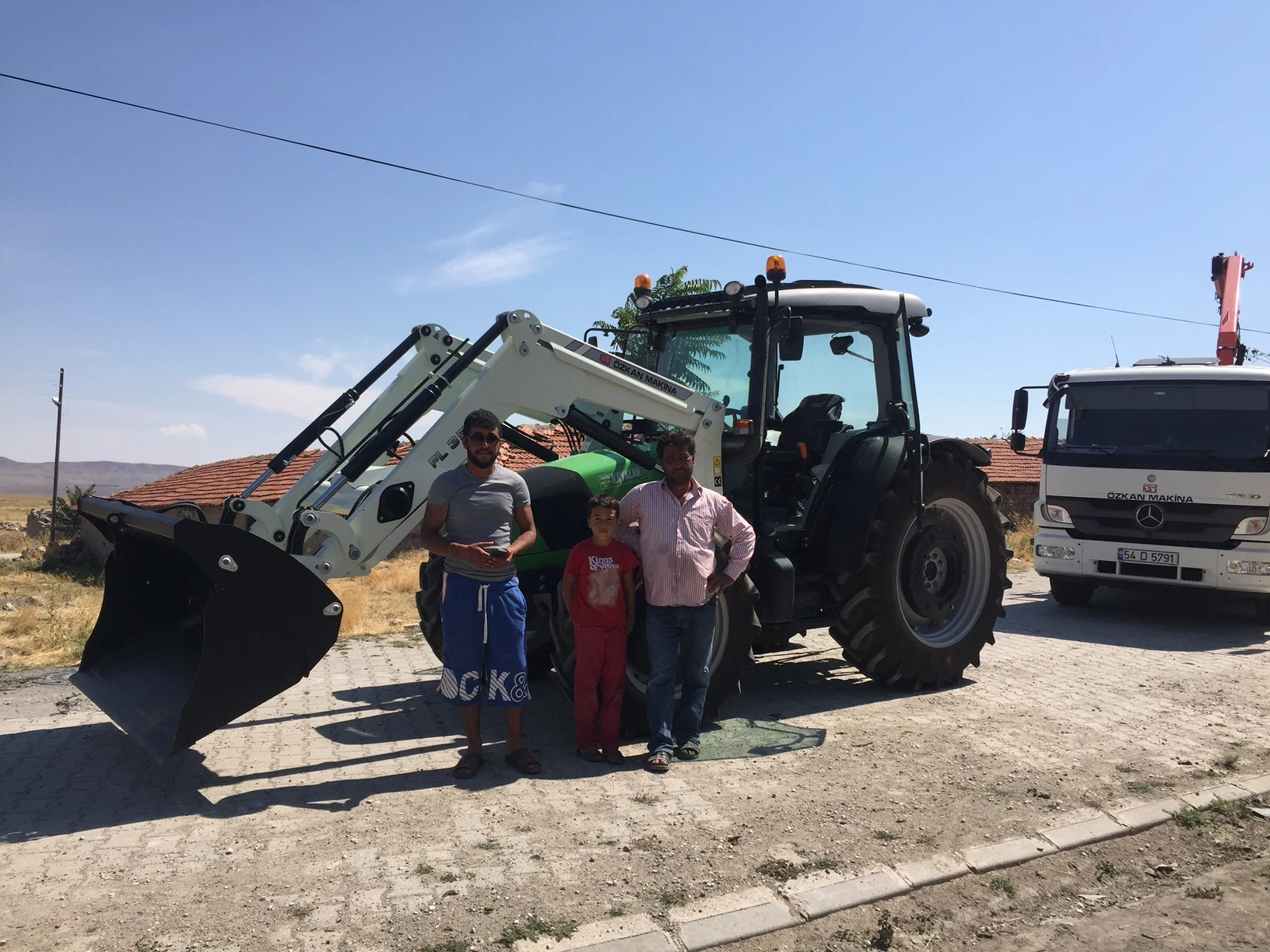 Deutz AGROFARM 420 Özkan Makina uygulama 7