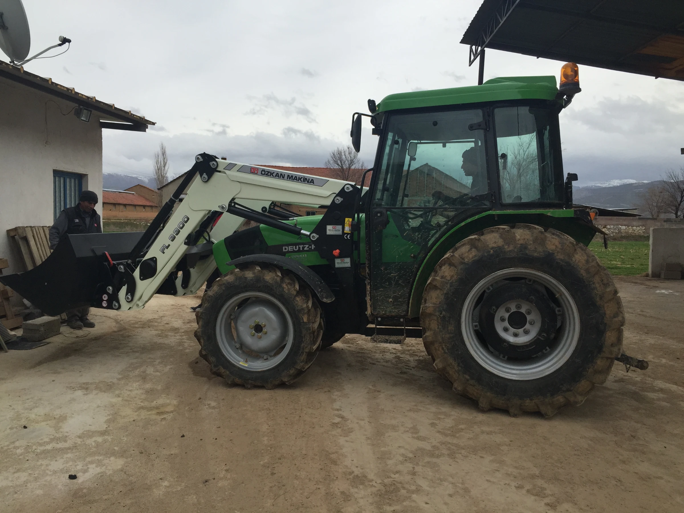 Deutz AGROLÜX 80 Özkan Makina uygulama 7