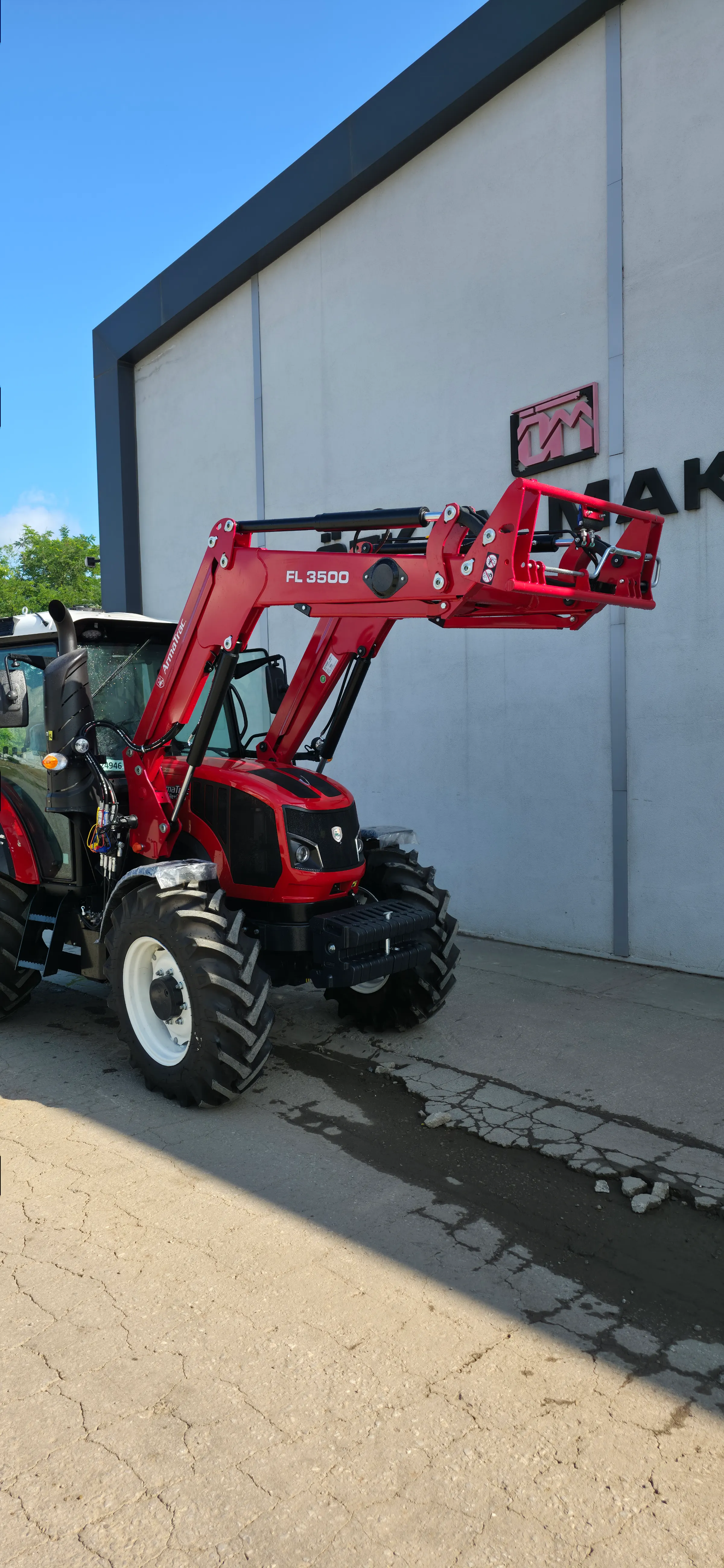 Erkunt ARMATRAC 1054E+CRD Özkan Makina uygulama 1