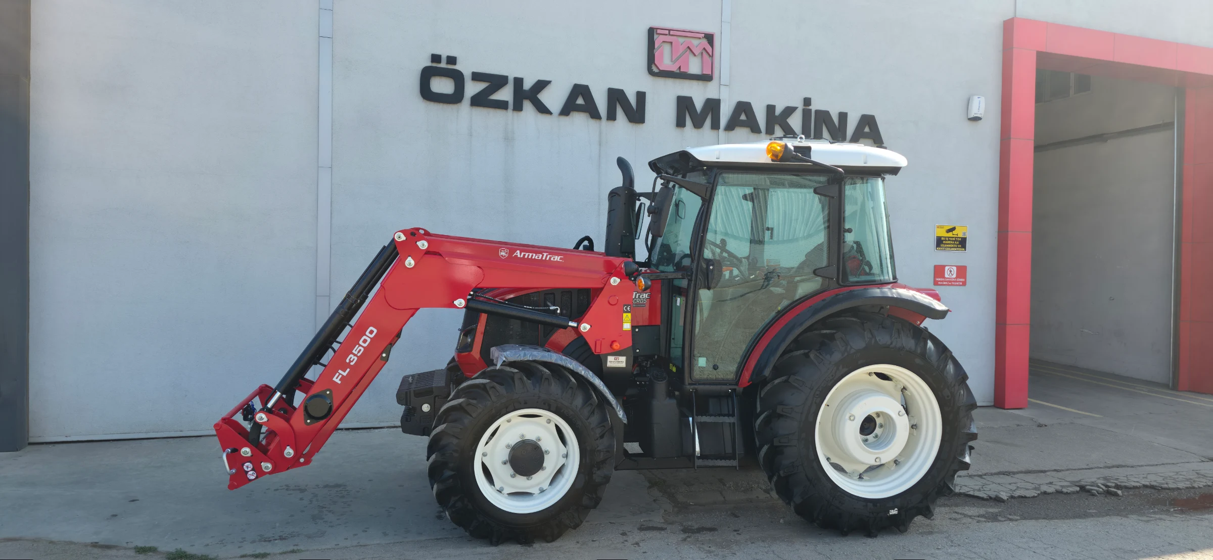 Erkunt ARMATRAC 1054E+CRD Özkan Makina uygulama 10