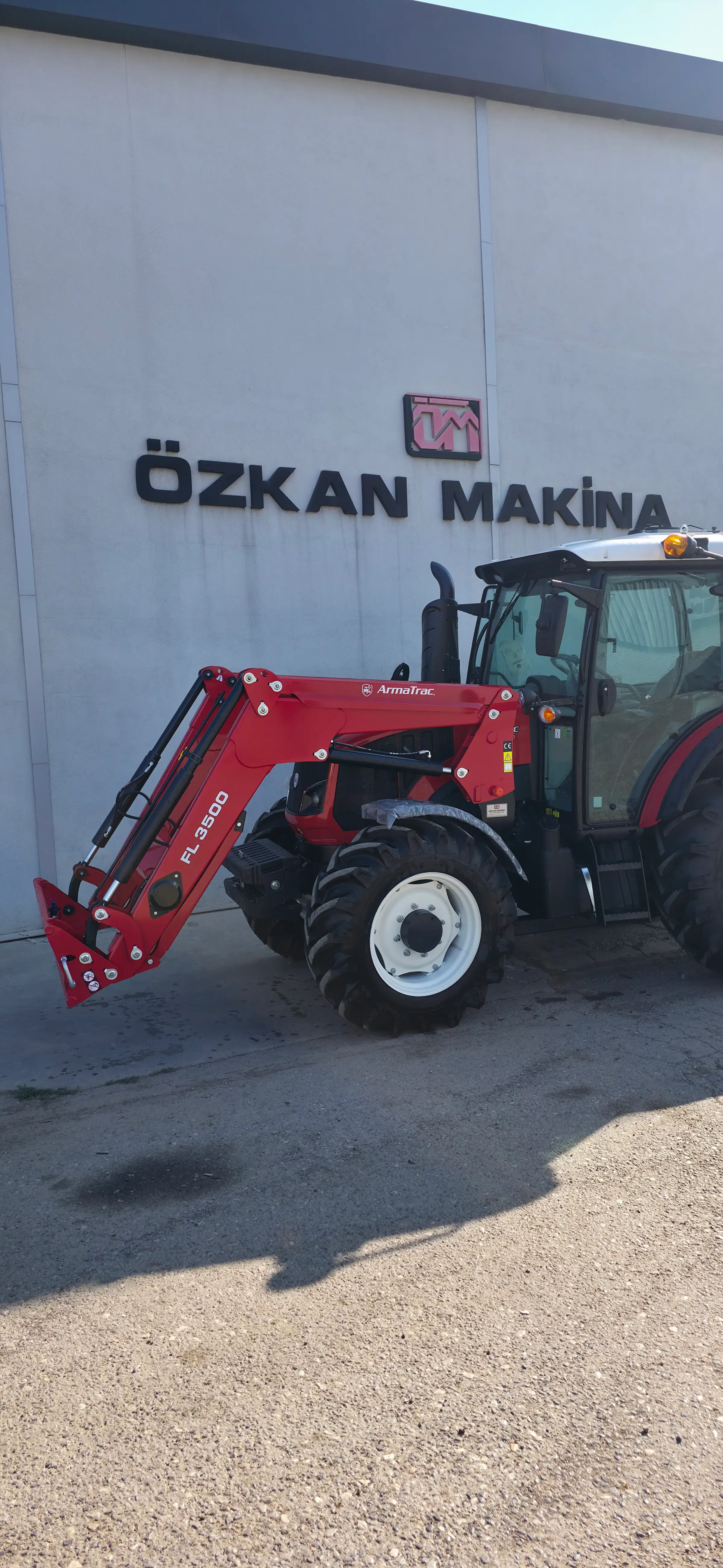 Erkunt ARMATRAC 1054E+CRD Özkan Makina uygulama 11