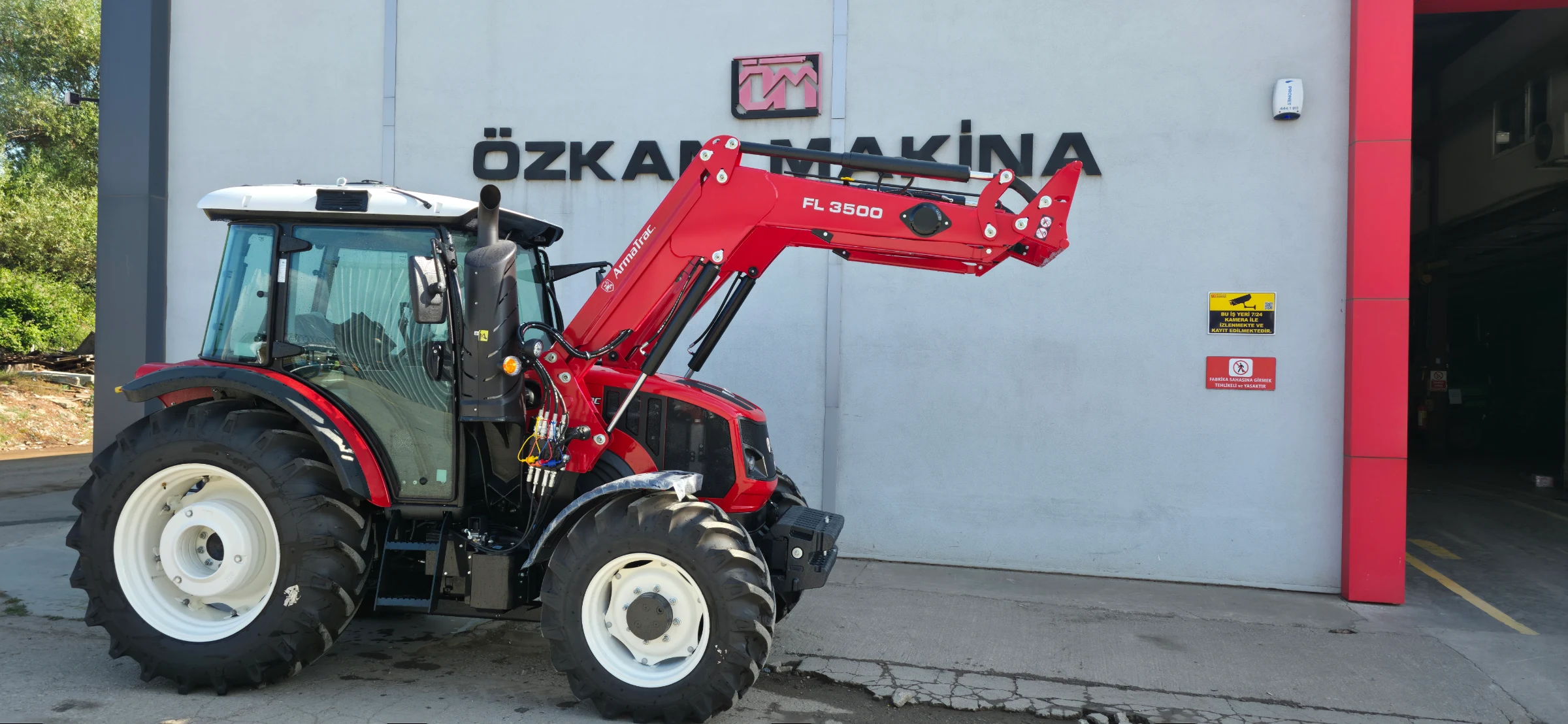 Erkunt ARMATRAC 1054E+CRD Özkan Makina uygulama 12