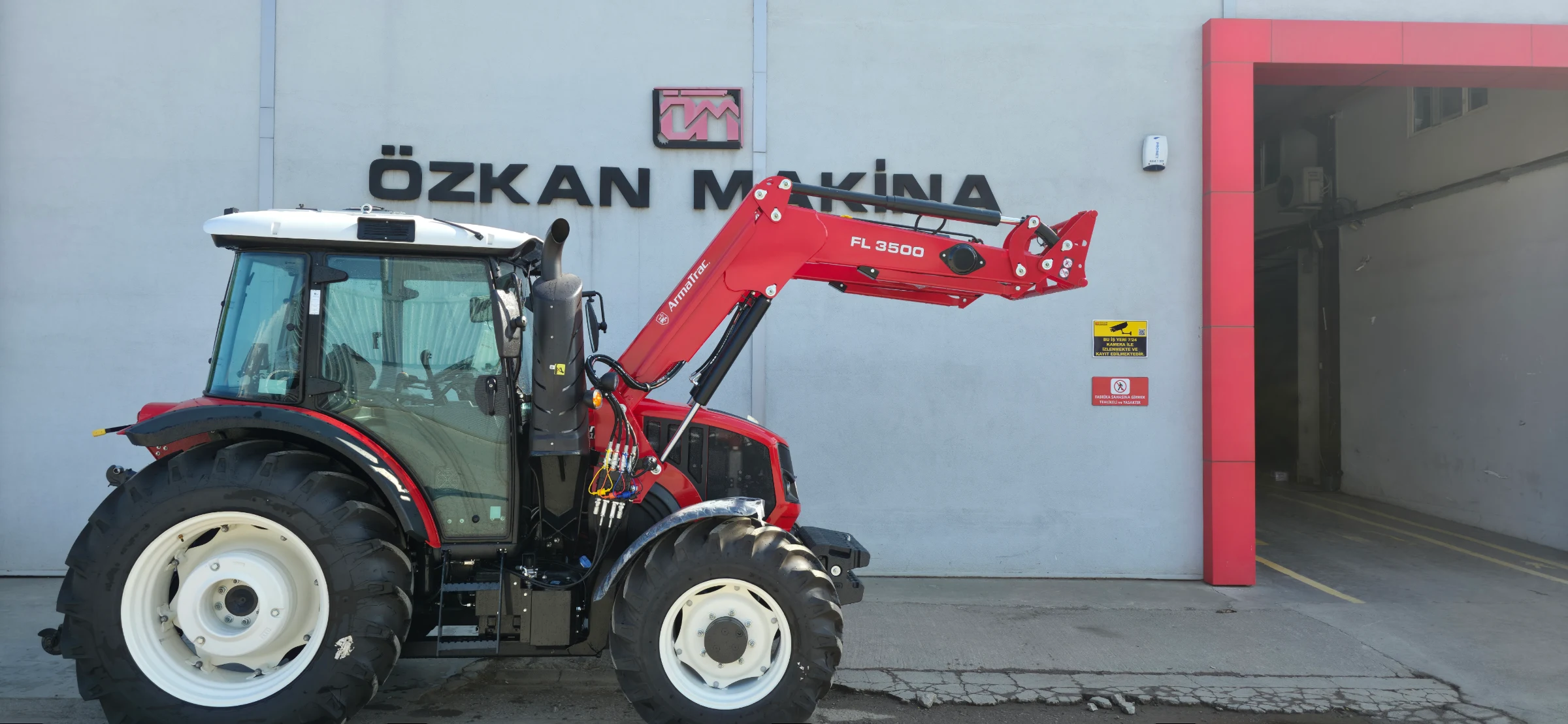 Erkunt ARMATRAC 1054E+CRD Özkan Makina uygulama 13