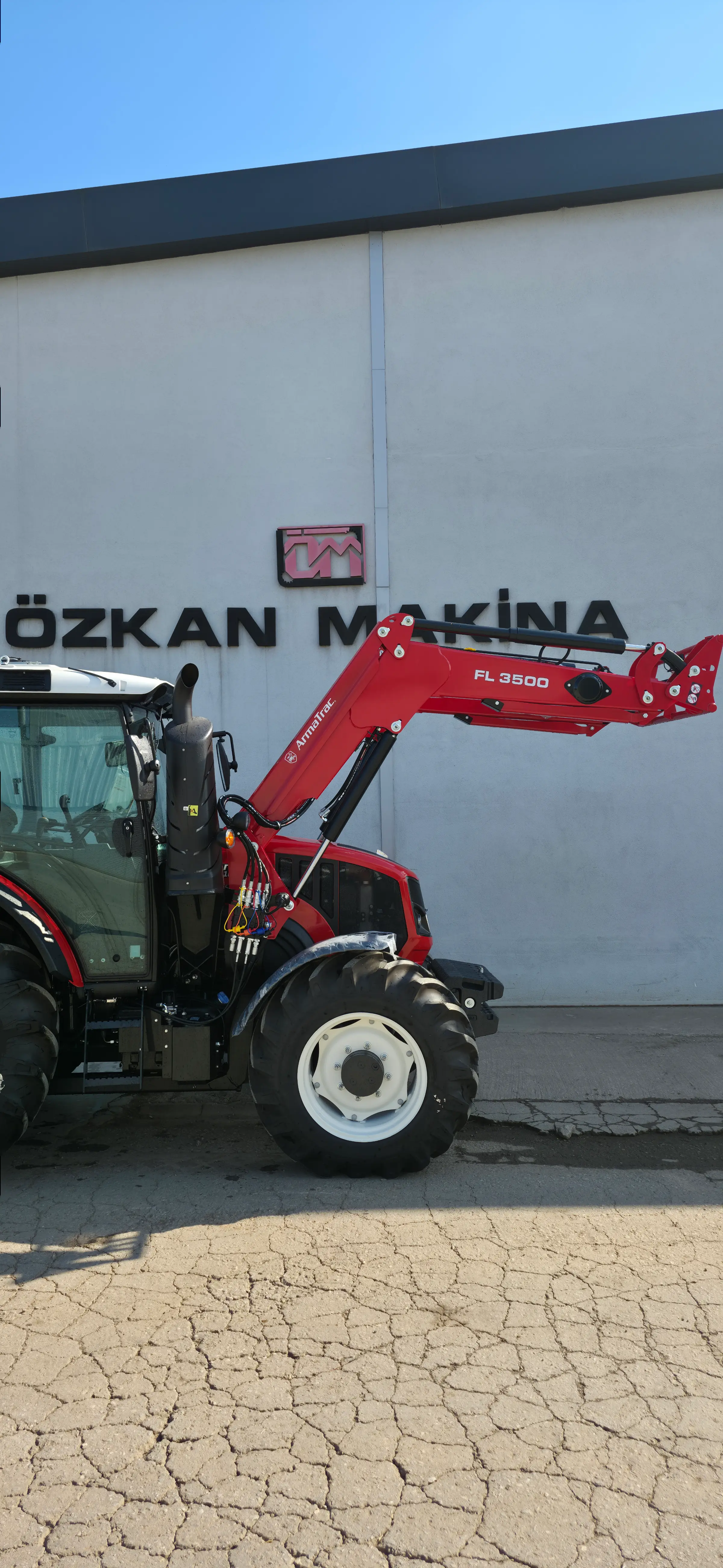 Erkunt ARMATRAC 1054E+CRD Özkan Makina uygulama 14