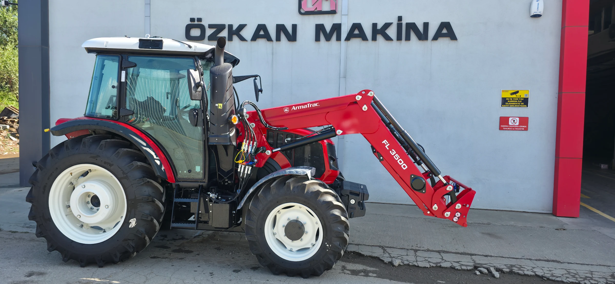 Erkunt ARMATRAC 1054E+CRD Özkan Makina uygulama 2