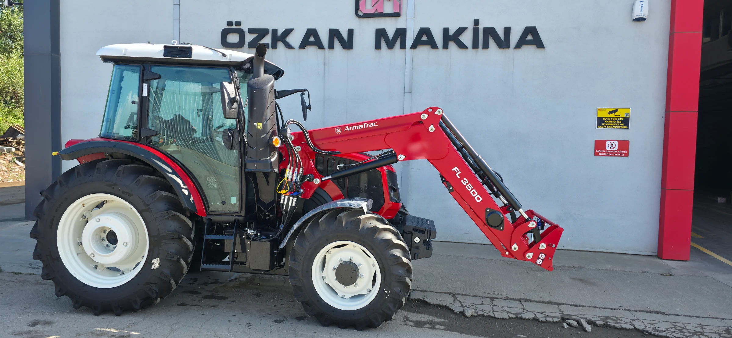 Erkunt ARMATRAC 1054E+CRD Özkan Makina uygulama 3