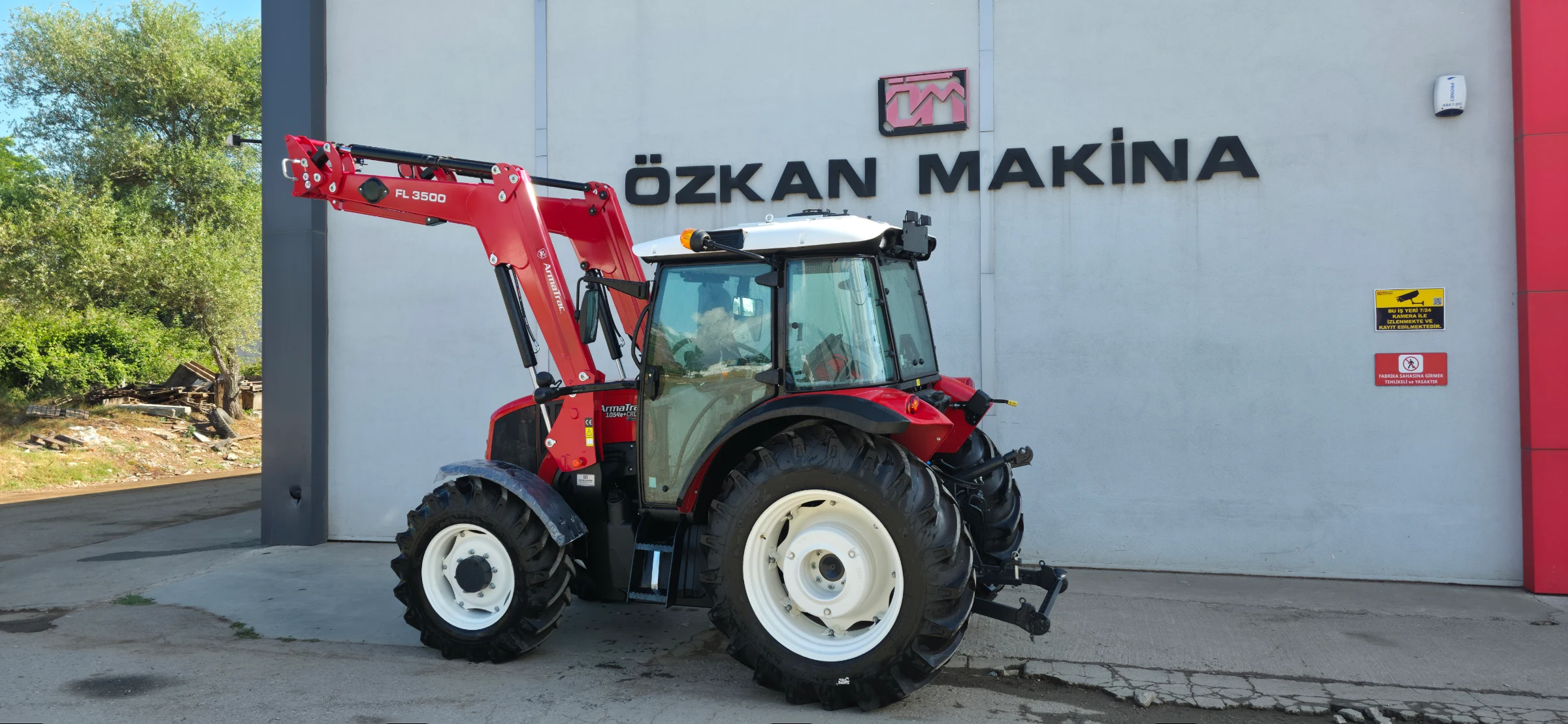 Erkunt ARMATRAC 1054E+CRD Özkan Makina uygulama 5