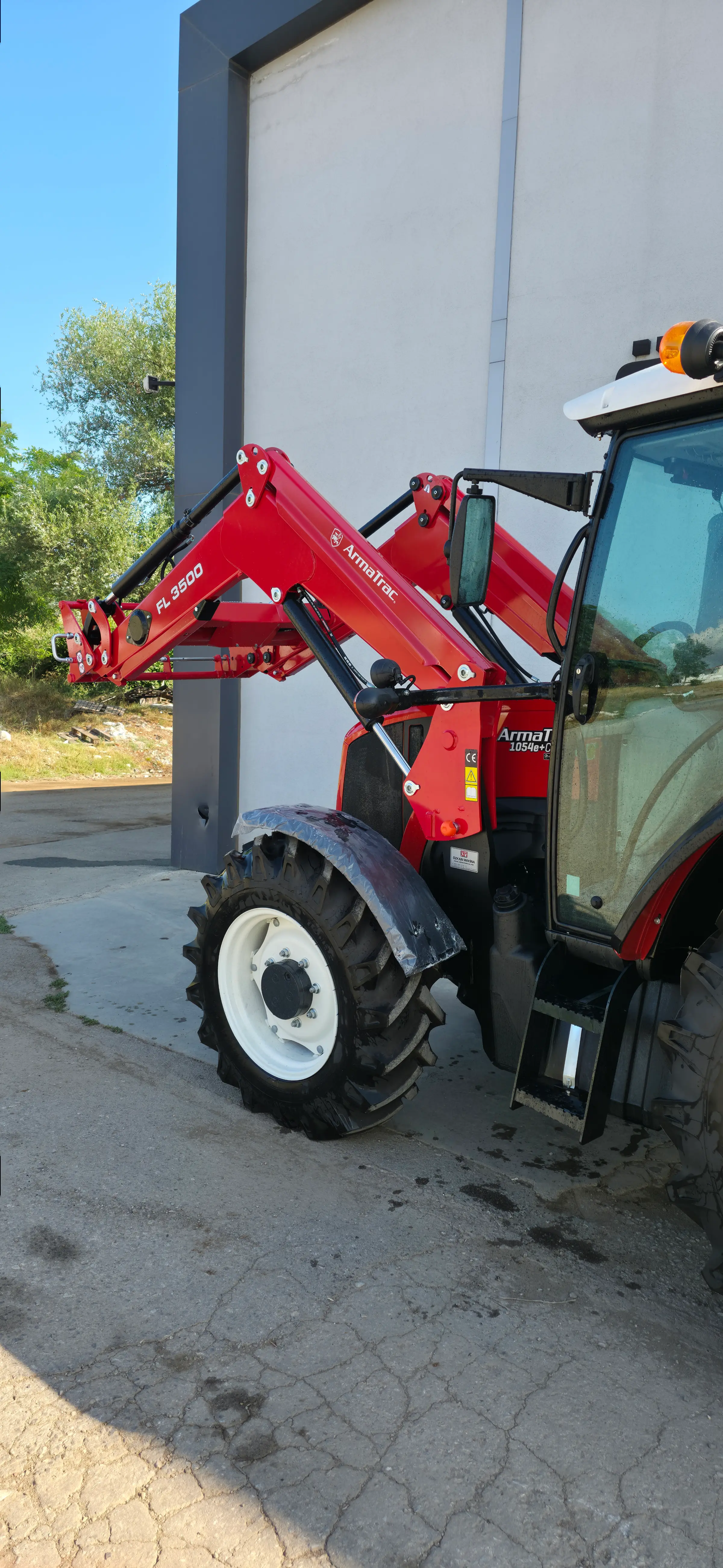 Erkunt ARMATRAC 1054E+CRD Özkan Makina uygulama 8