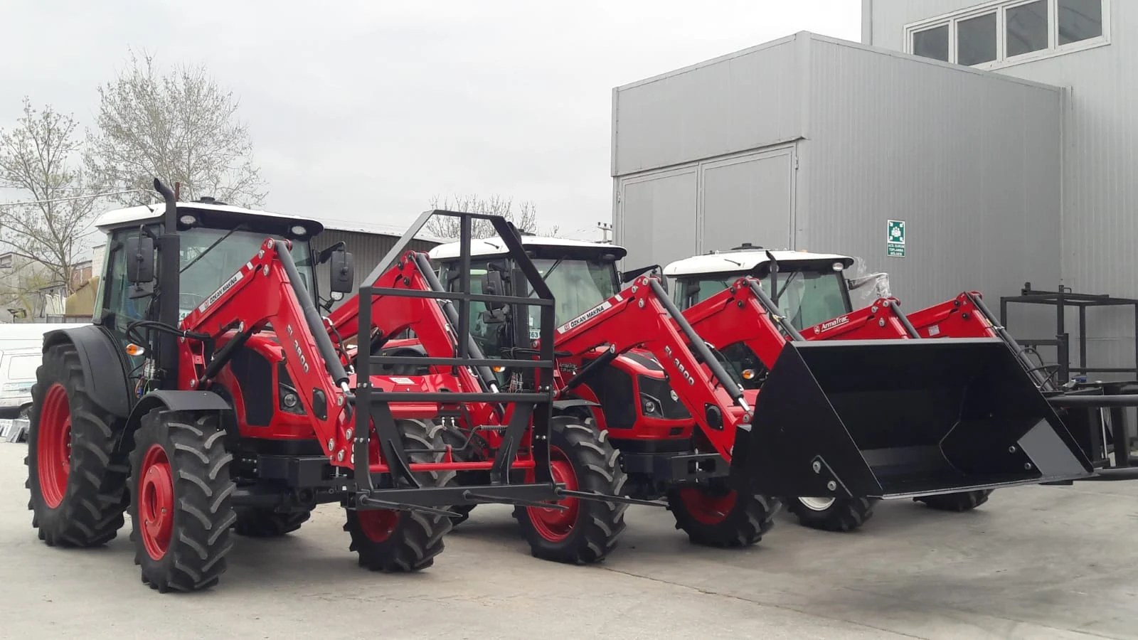 Erkunt ARMATRAC 1104 Özkan Makina uygulama 8