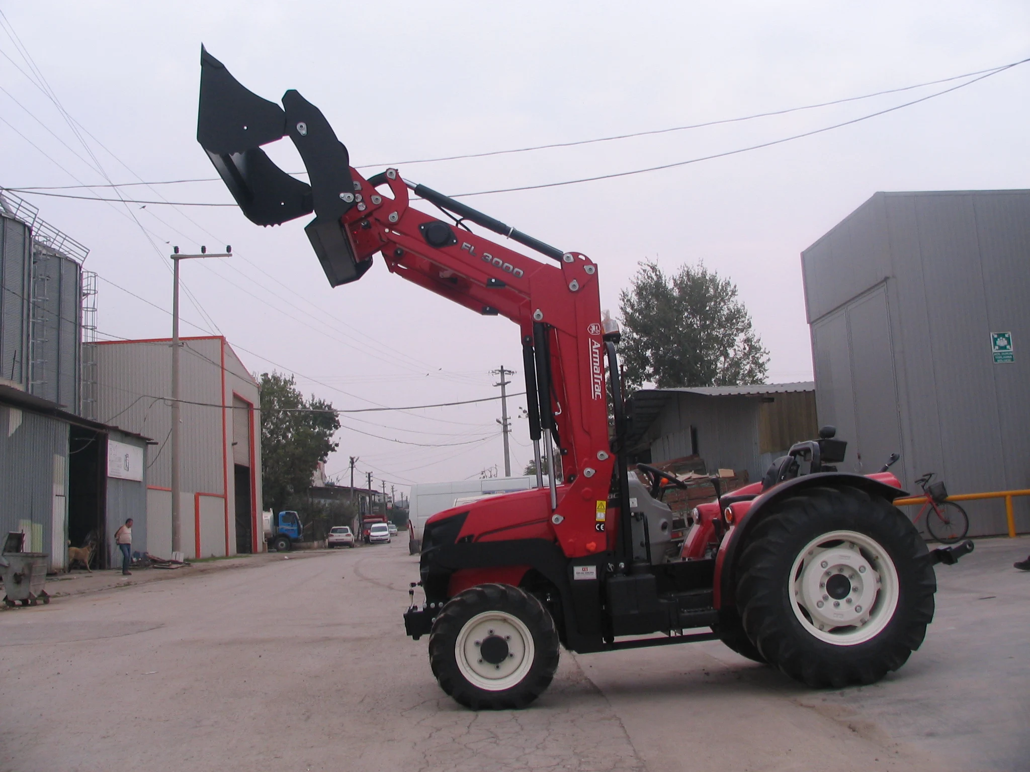 Erkunt ARMATRAC 514 BAHÇE Özkan Makina uygulama 1
