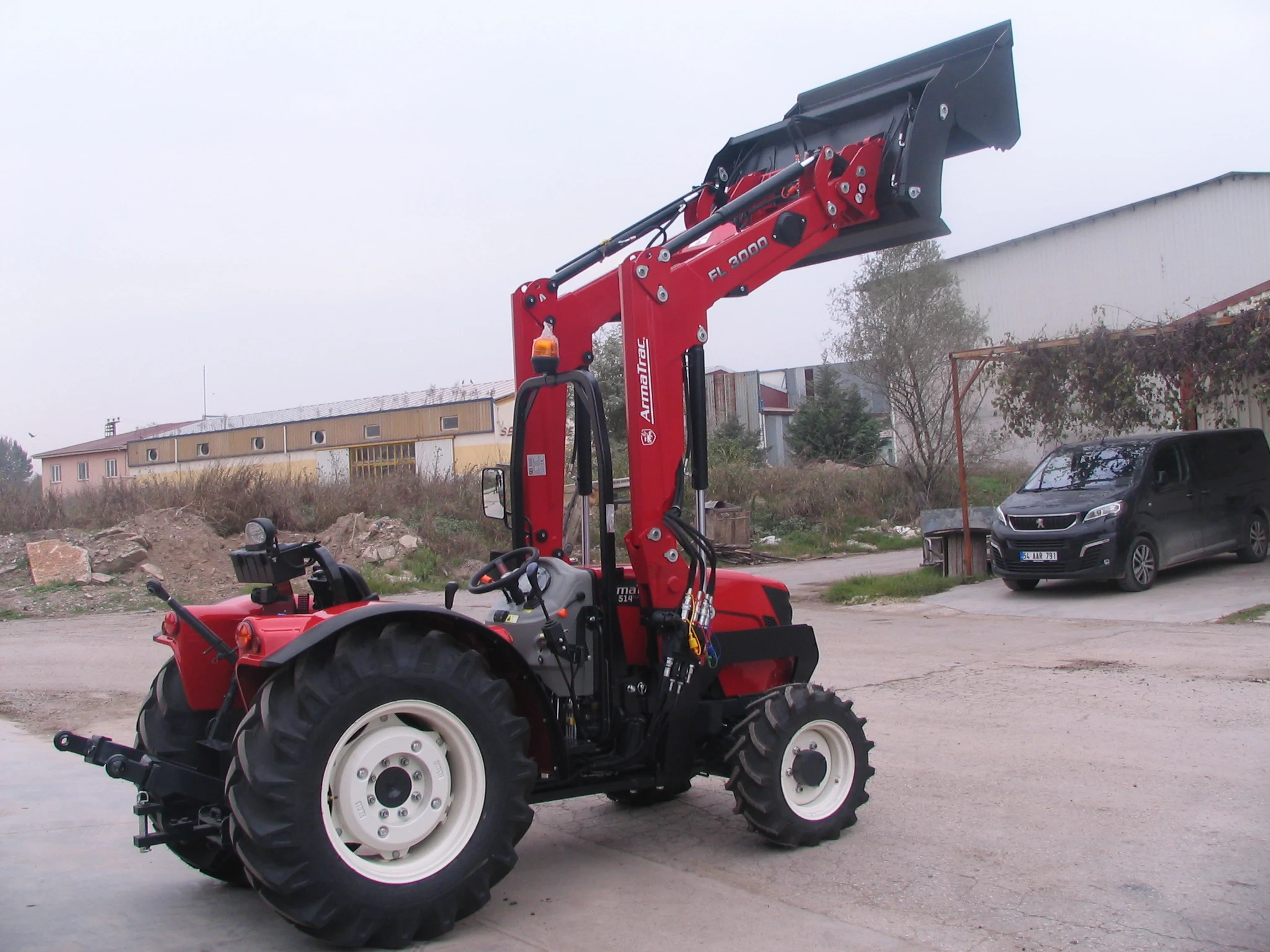 Erkunt ARMATRAC 514 BAHÇE Özkan Makina uygulama 3