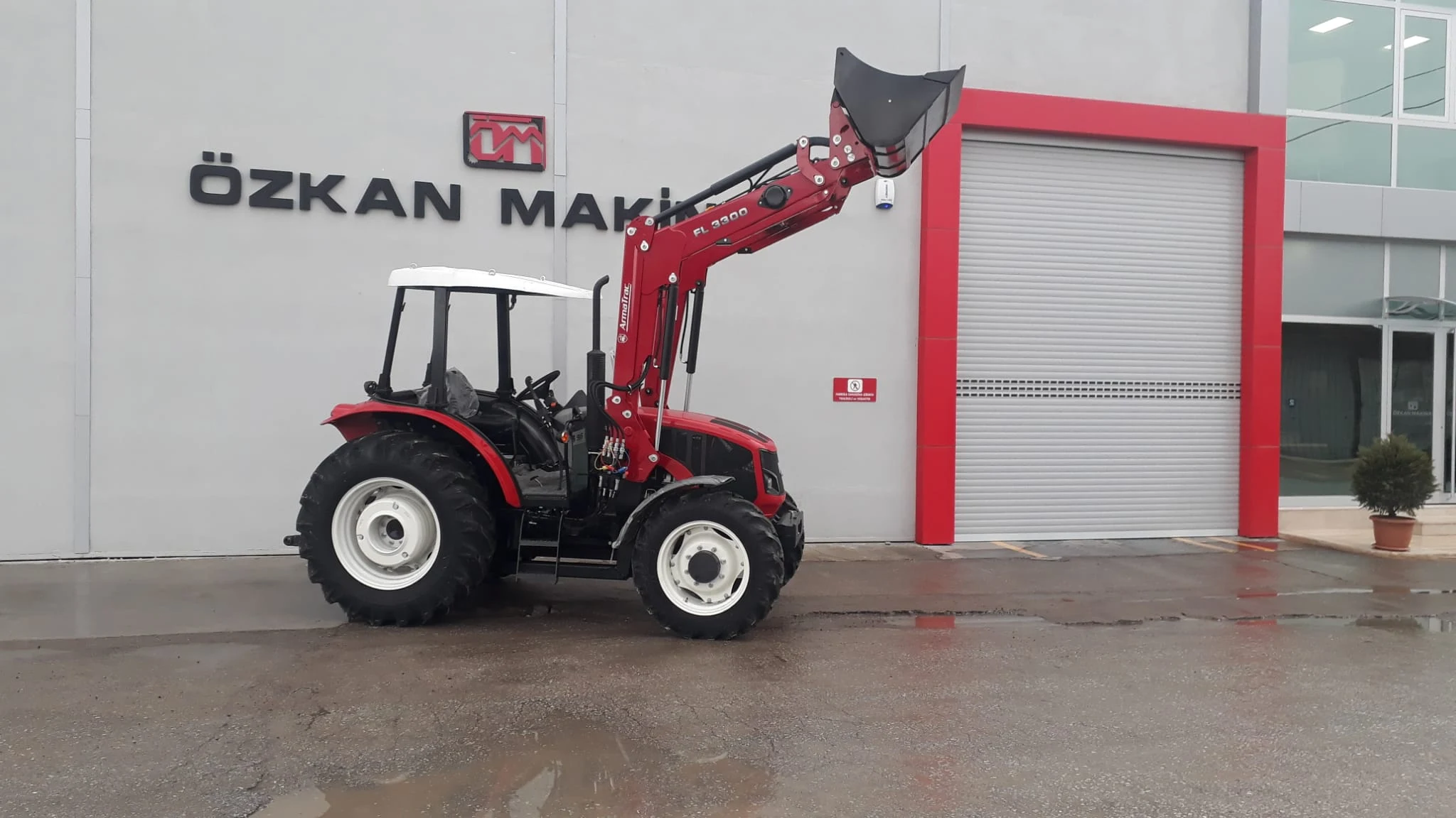 Erkunt ARMATRAC 704 E Özkan Makina uygulama 1