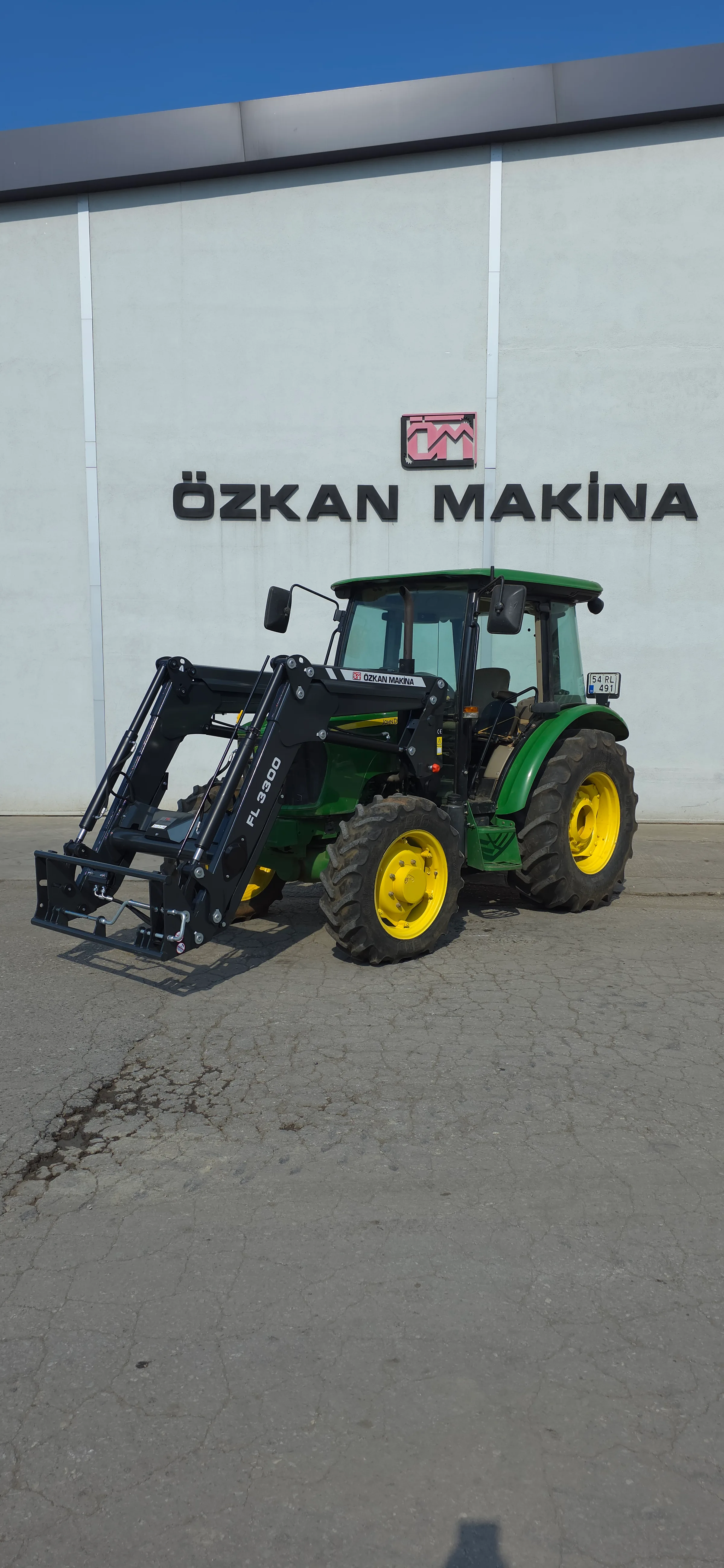 John Deere 5065E Özkan Makina uygulama 3