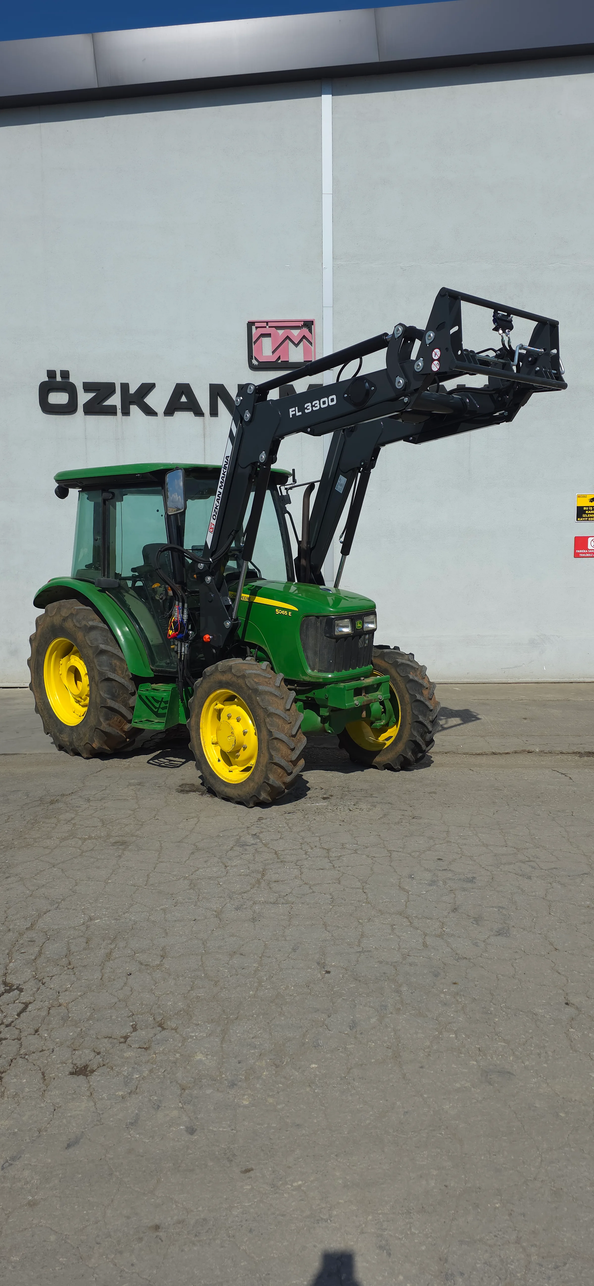 John Deere 5065E Özkan Makina uygulama 8