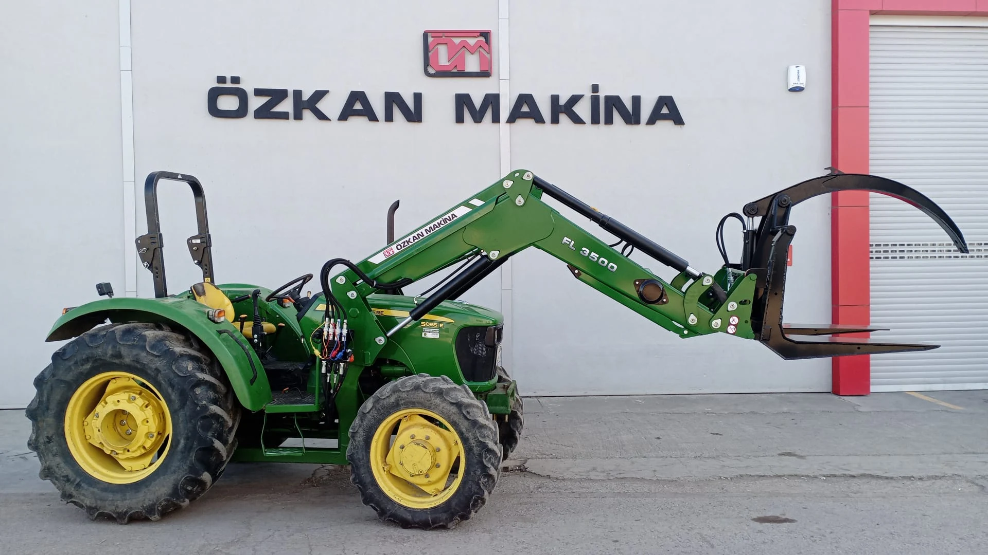 John Deere 5065E Özkan Makina uygulama 9