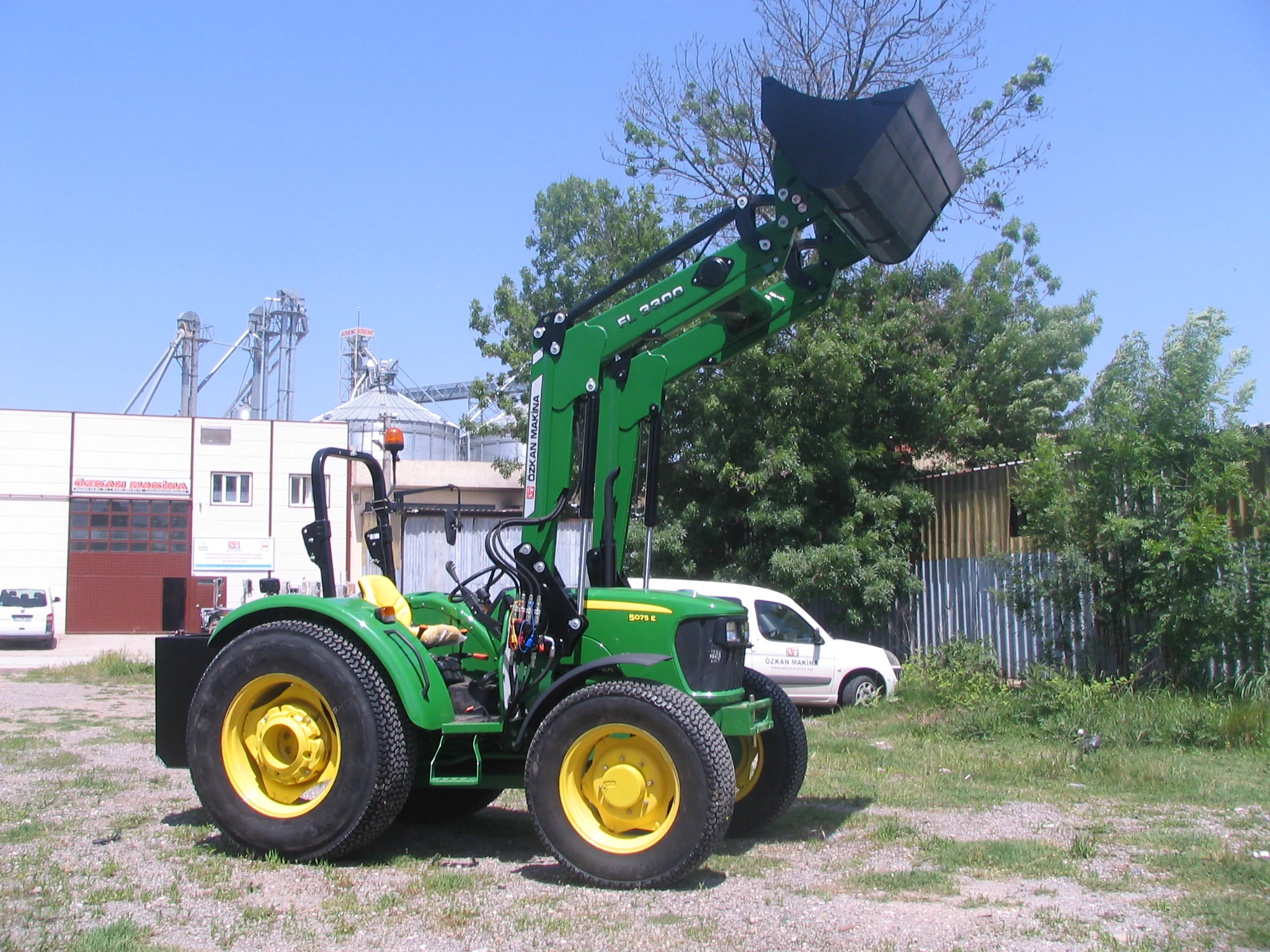 John Deere 5075 Özkan Makina uygulama 1