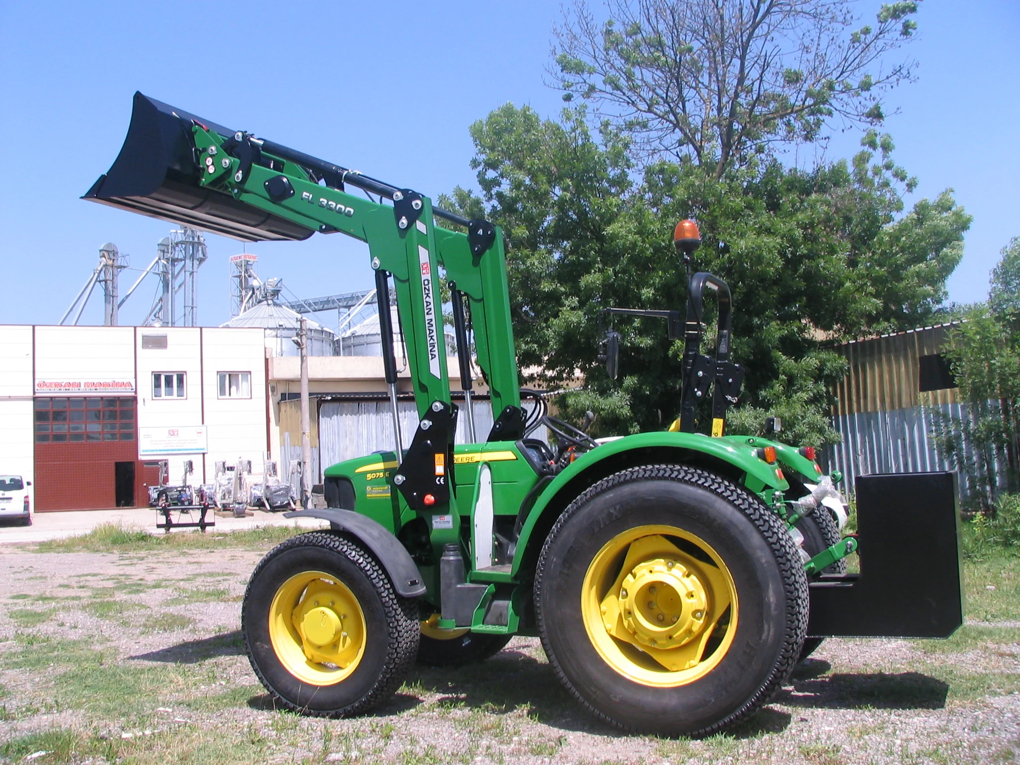 John Deere 5075 Özkan Makina uygulama 11