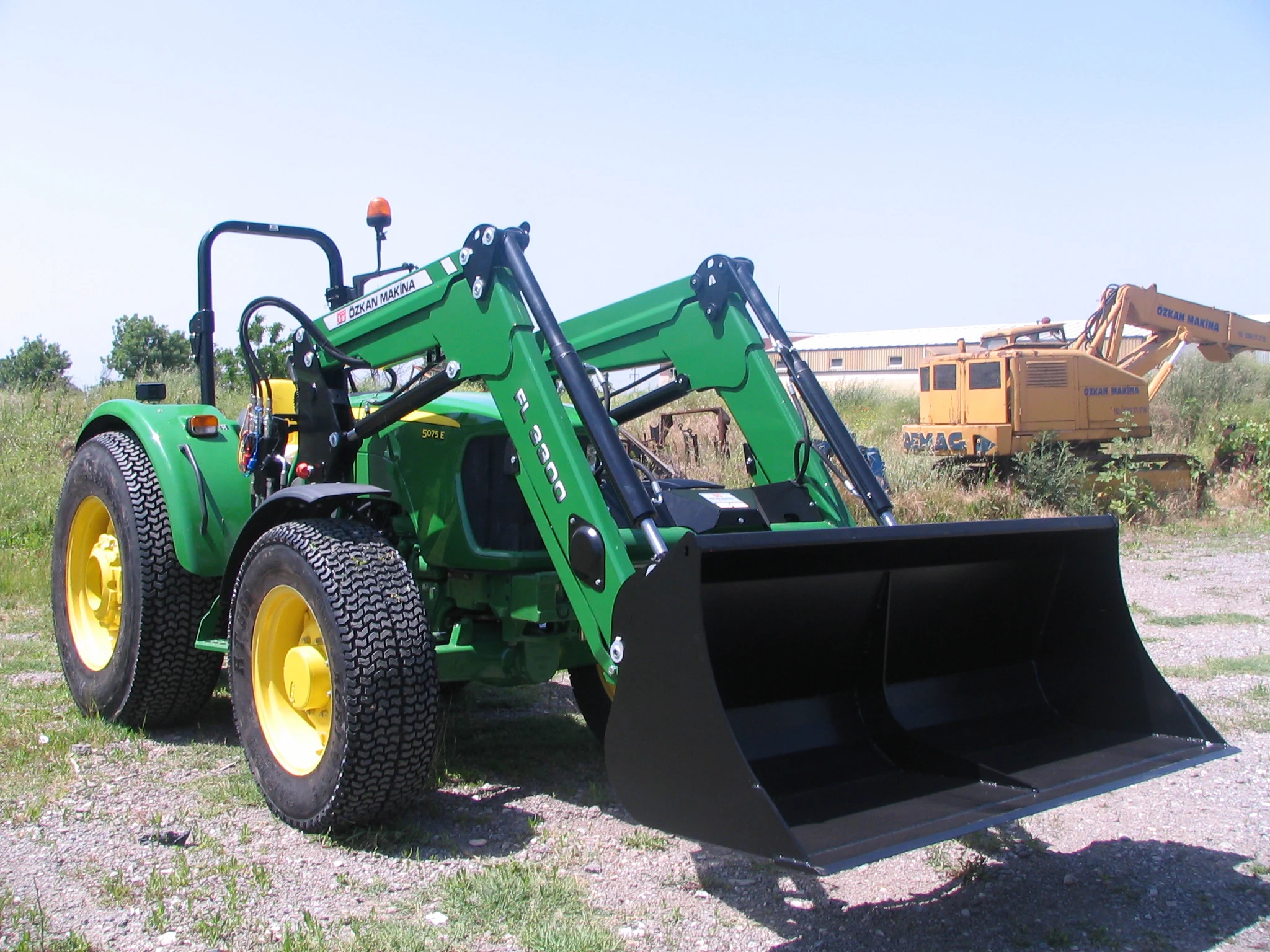 John Deere 5075 Özkan Makina uygulama 12