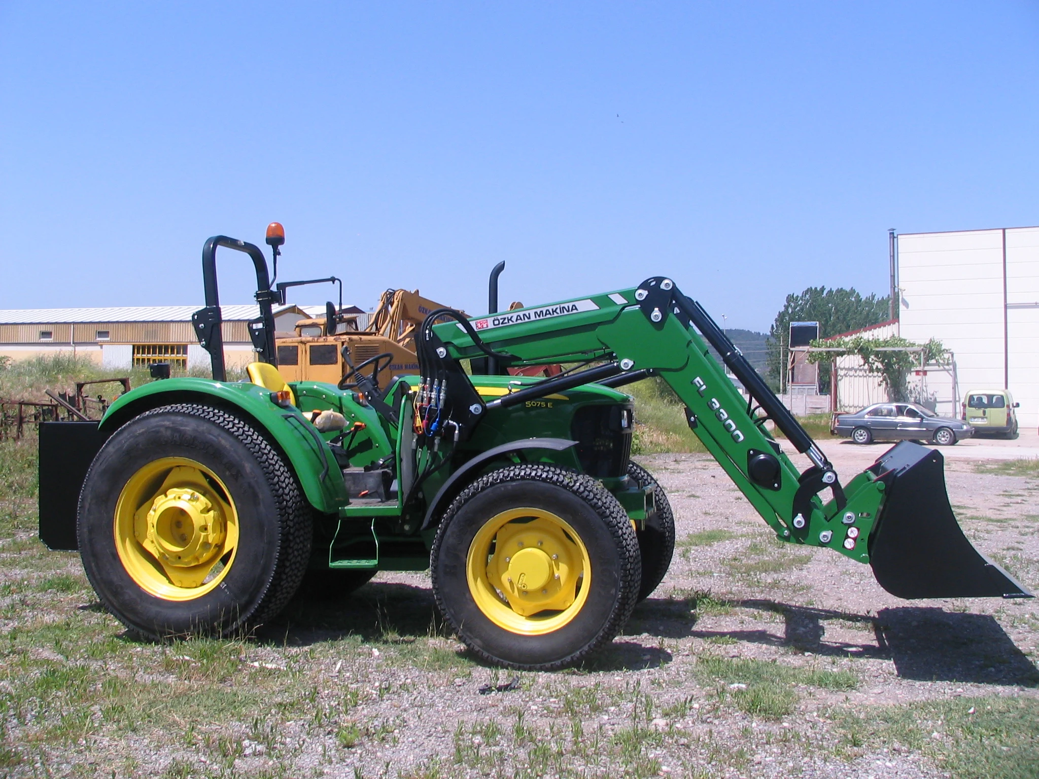 John Deere 5075 Özkan Makina uygulama 13