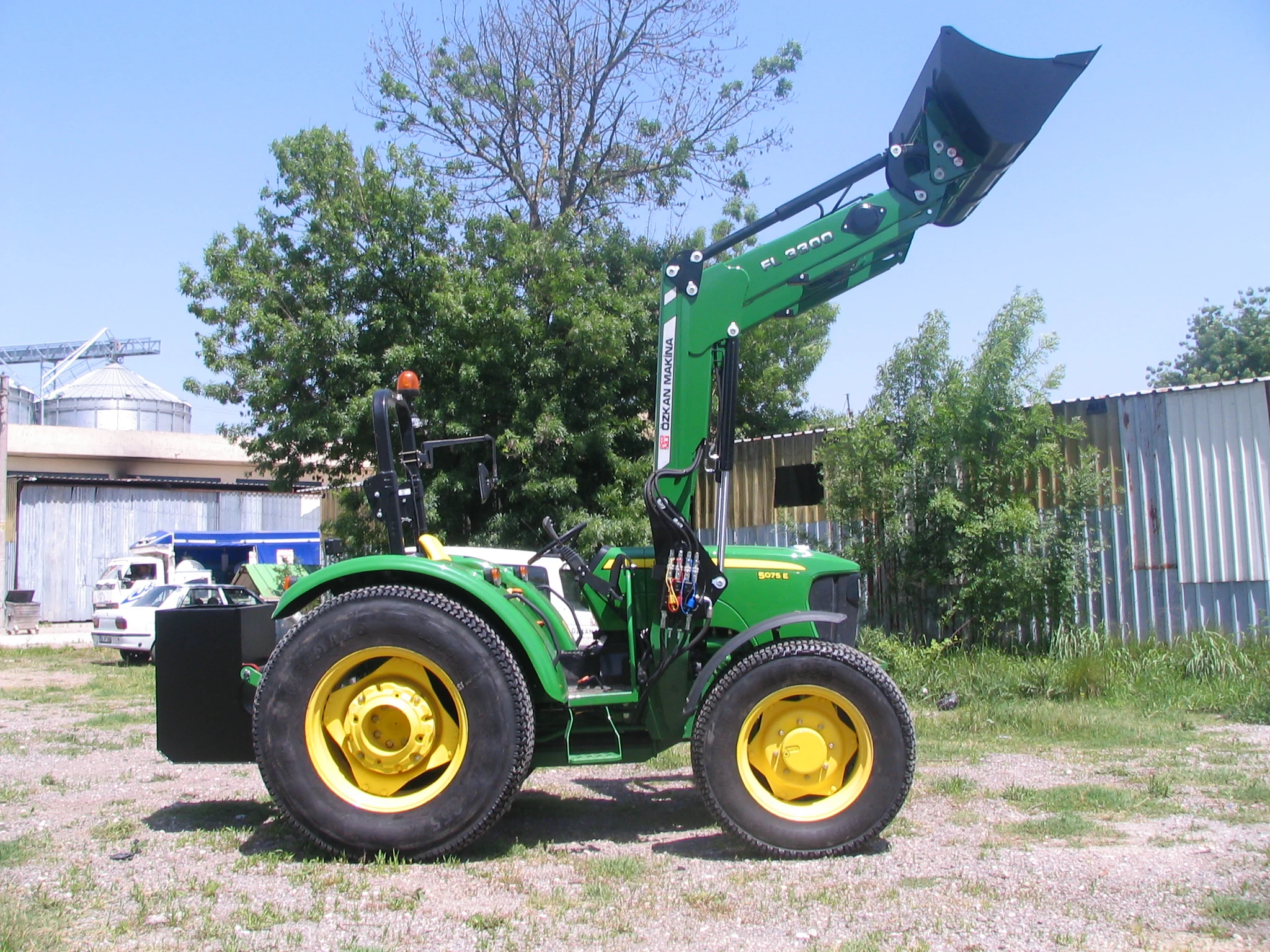 John Deere 5075 Özkan Makina uygulama 15