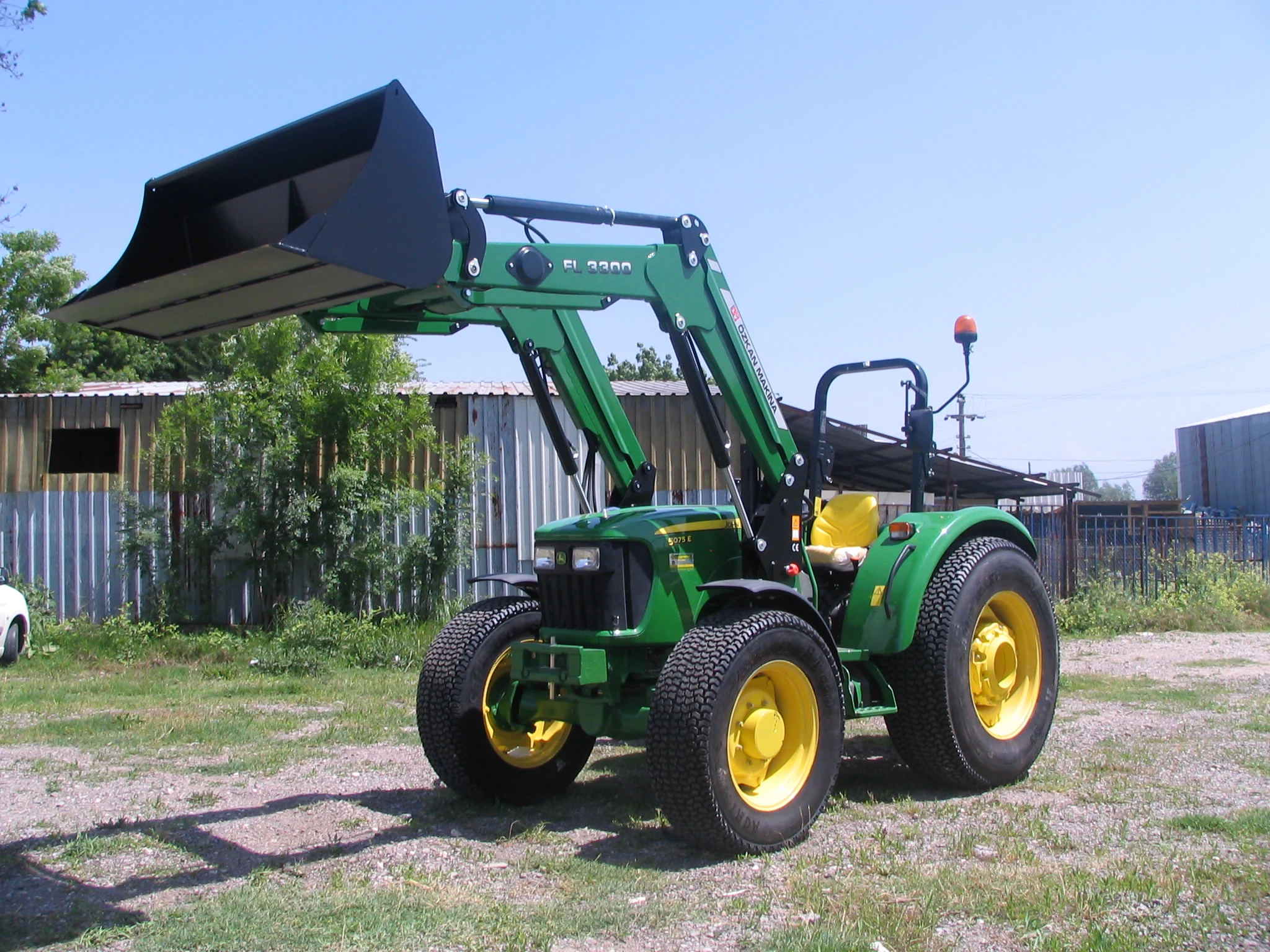 John Deere 5075 Özkan Makina uygulama 8