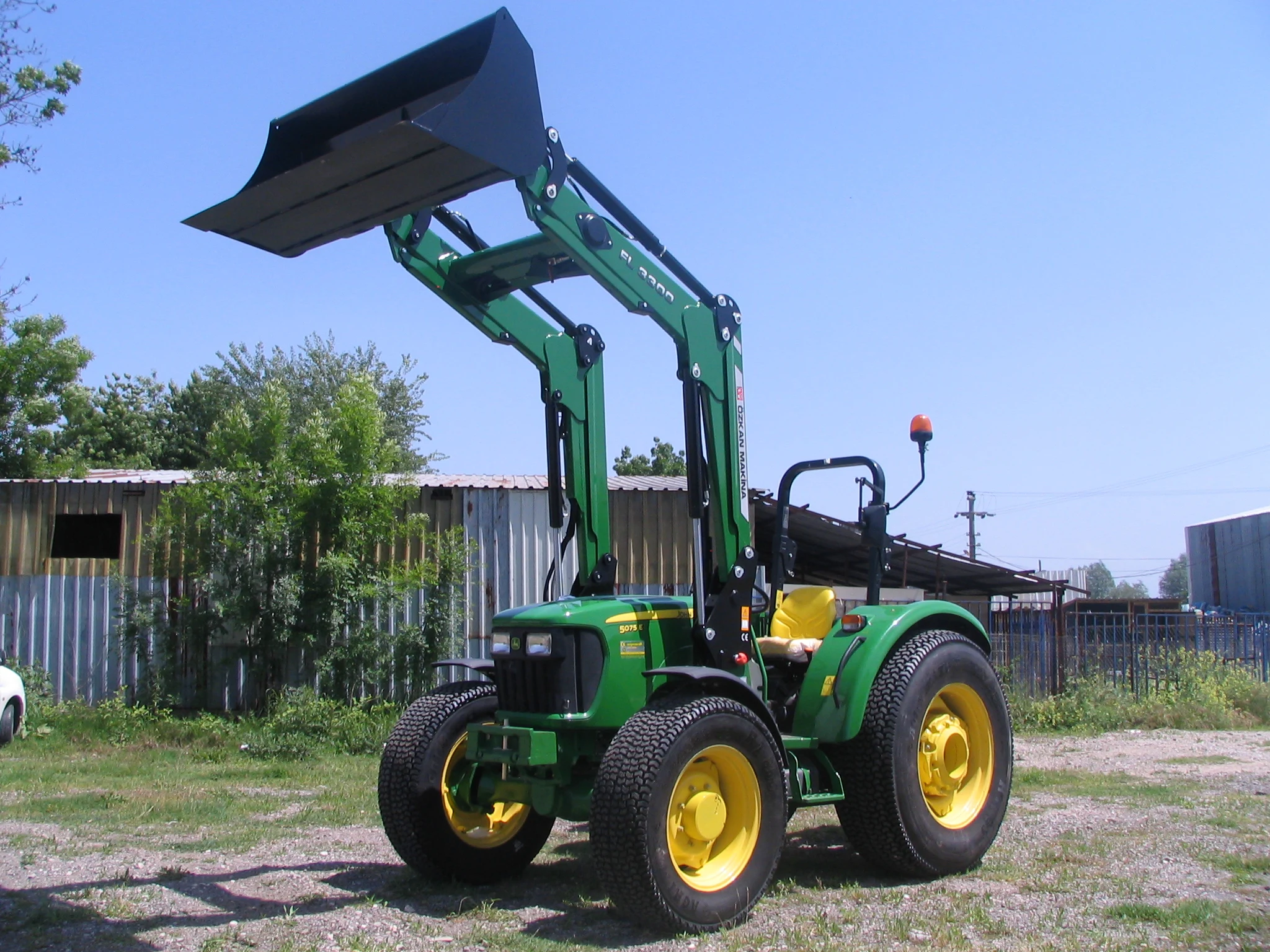 John Deere 5075 Özkan Makina uygulama 9