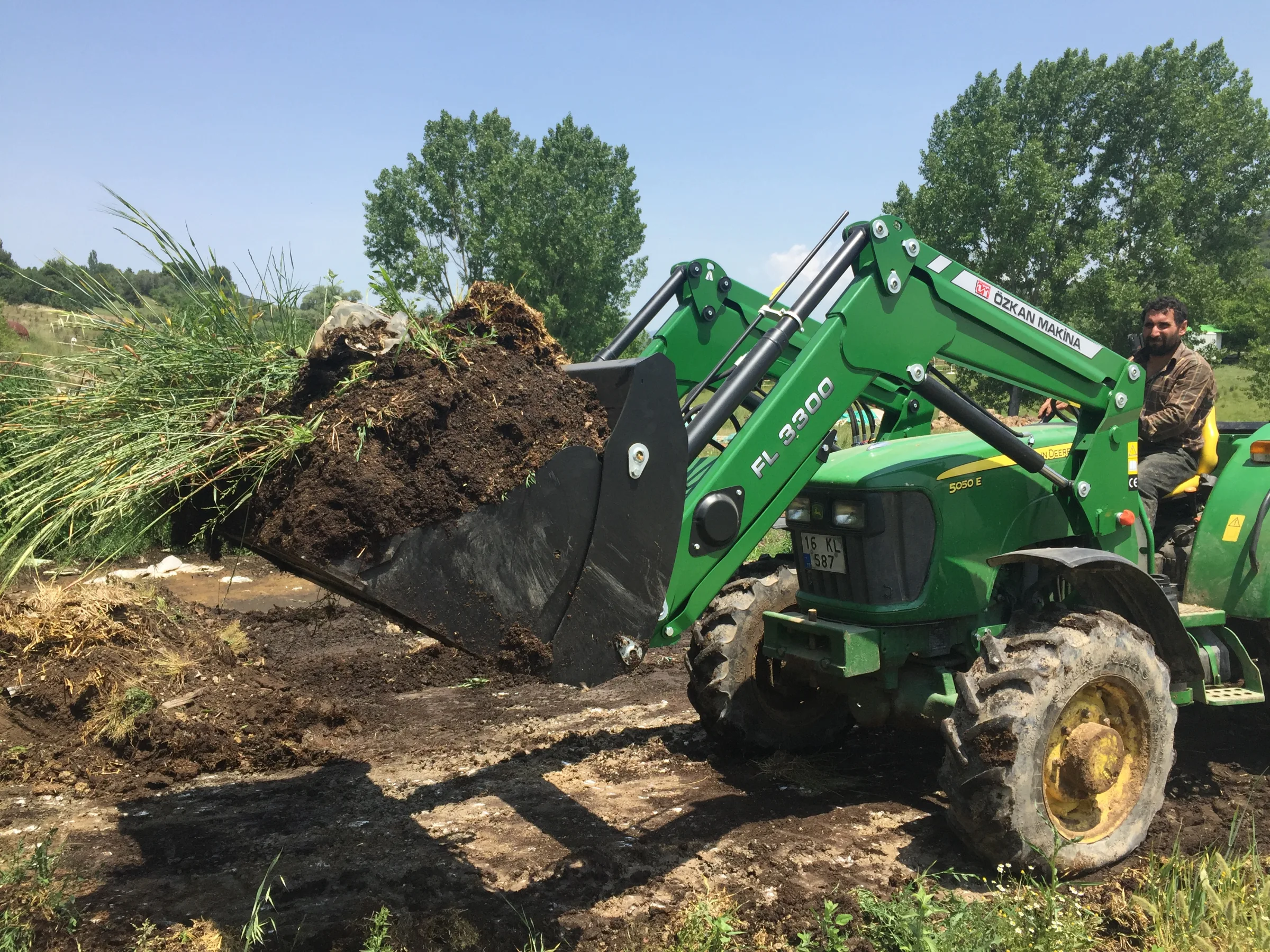 John Deere 5075 E Özkan Makina uygulama 27