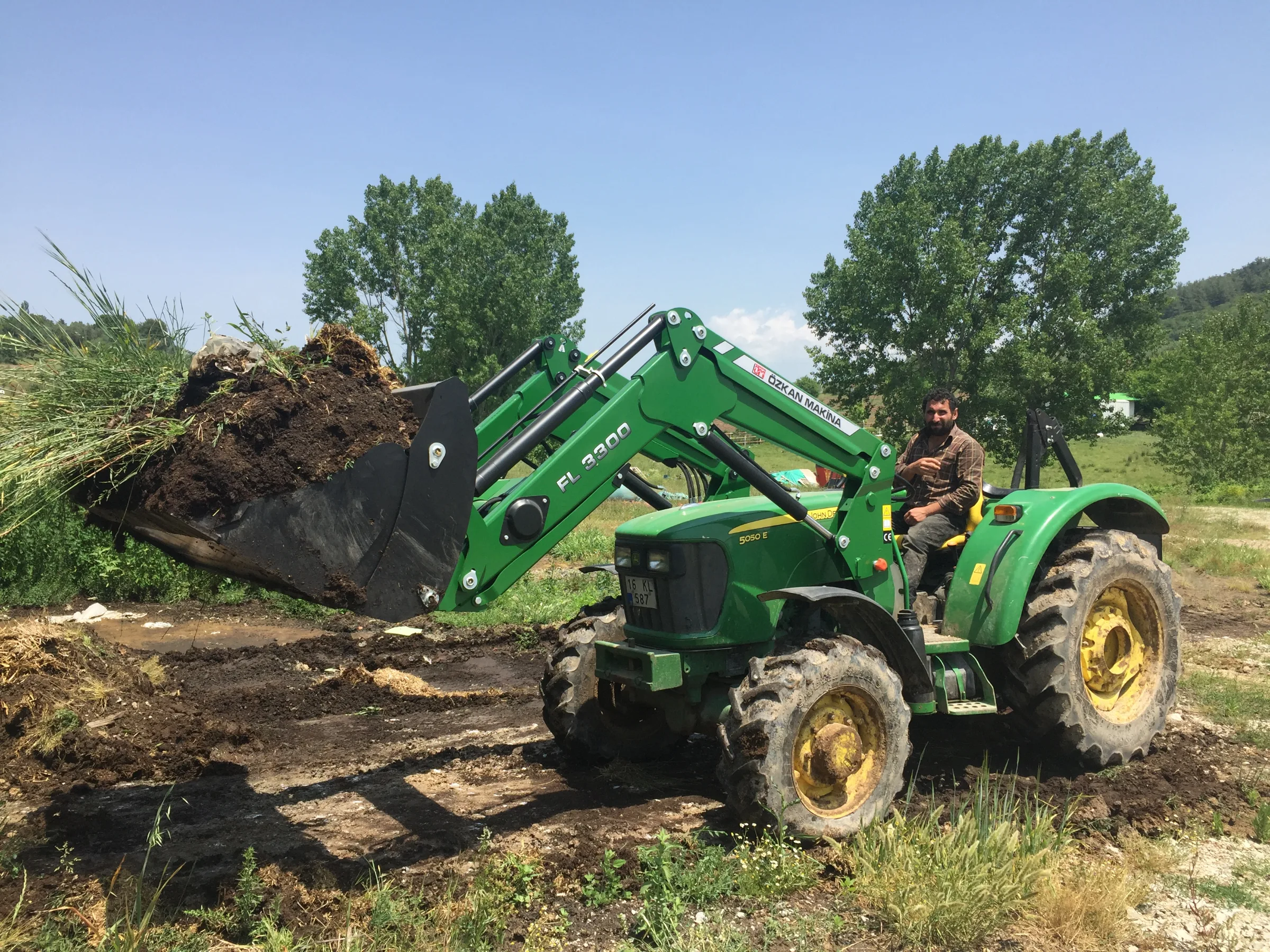 John Deere 5075 E Özkan Makina uygulama 28