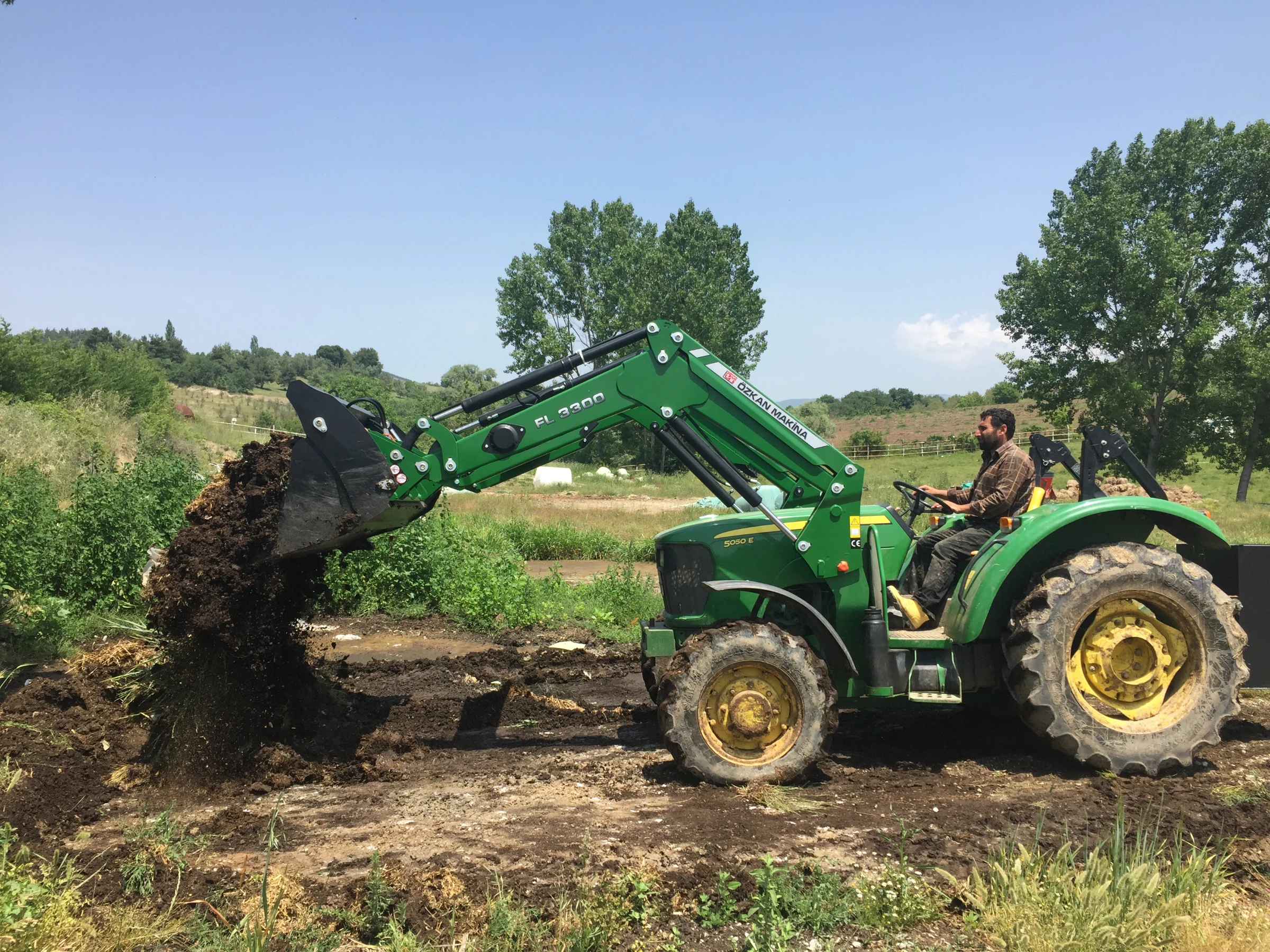 John Deere 5075 E Özkan Makina uygulama 30