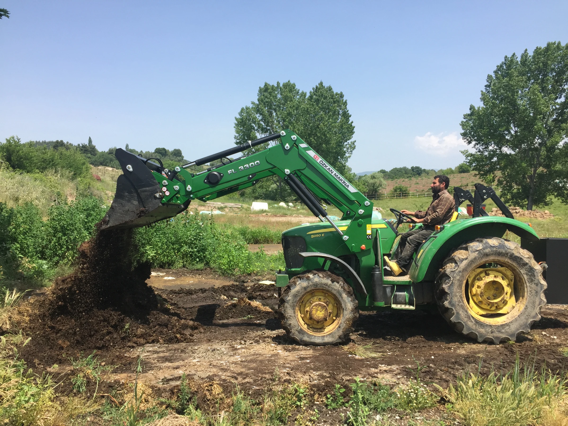 John Deere 5075 E Özkan Makina uygulama 31