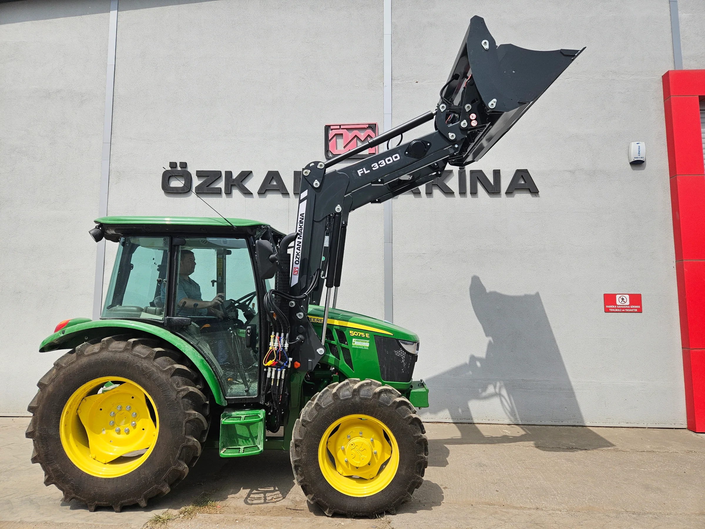 John Deere 5075 E Özkan Makina uygulama 2