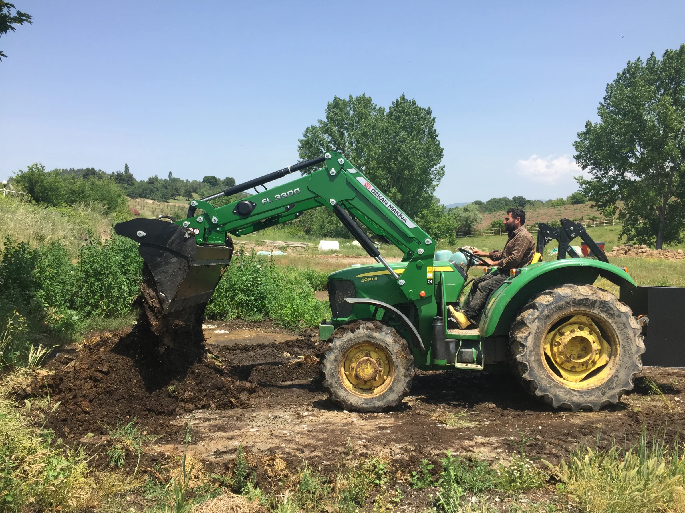 John Deere 5075 E Özkan Makina uygulama 32