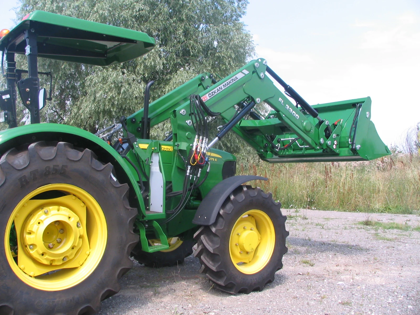 John Deere 5075 E Özkan Makina uygulama 35