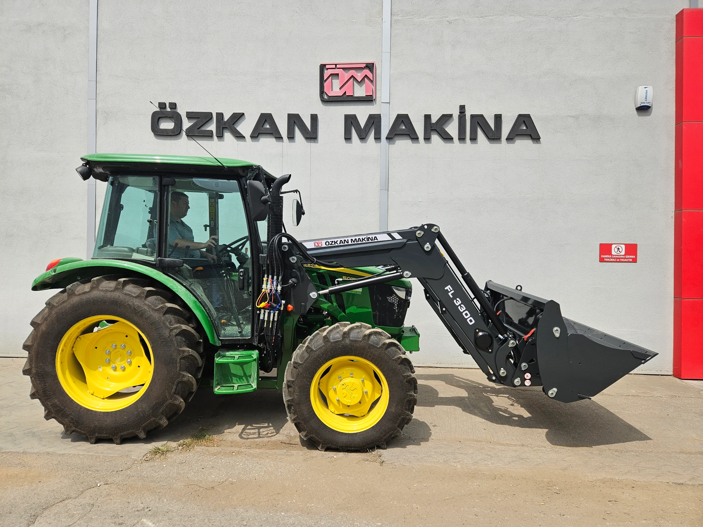 John Deere 5075 E Özkan Makina uygulama 3
