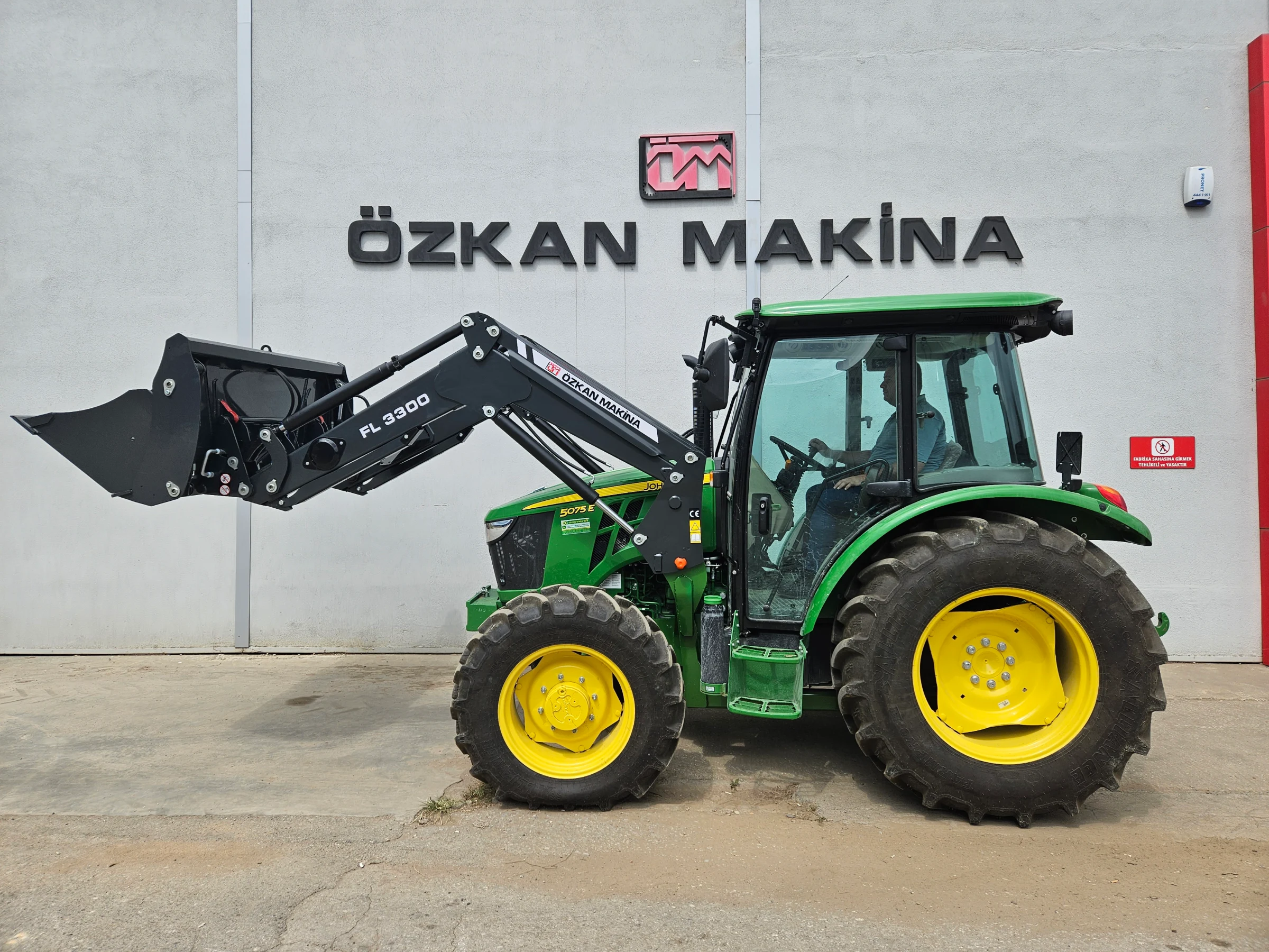 John Deere 5075 E Özkan Makina uygulama 4