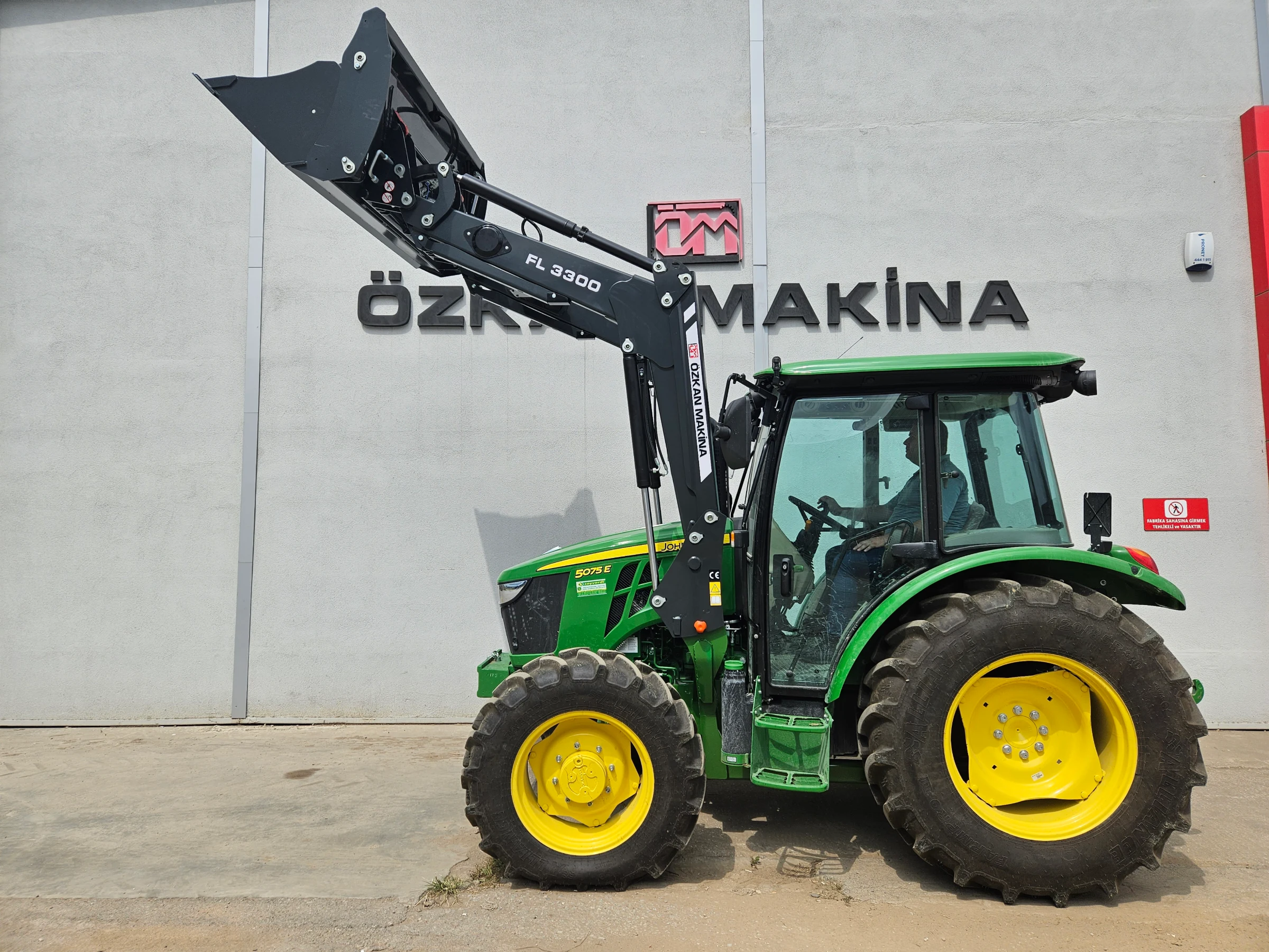 John Deere 5075 E Özkan Makina uygulama 5