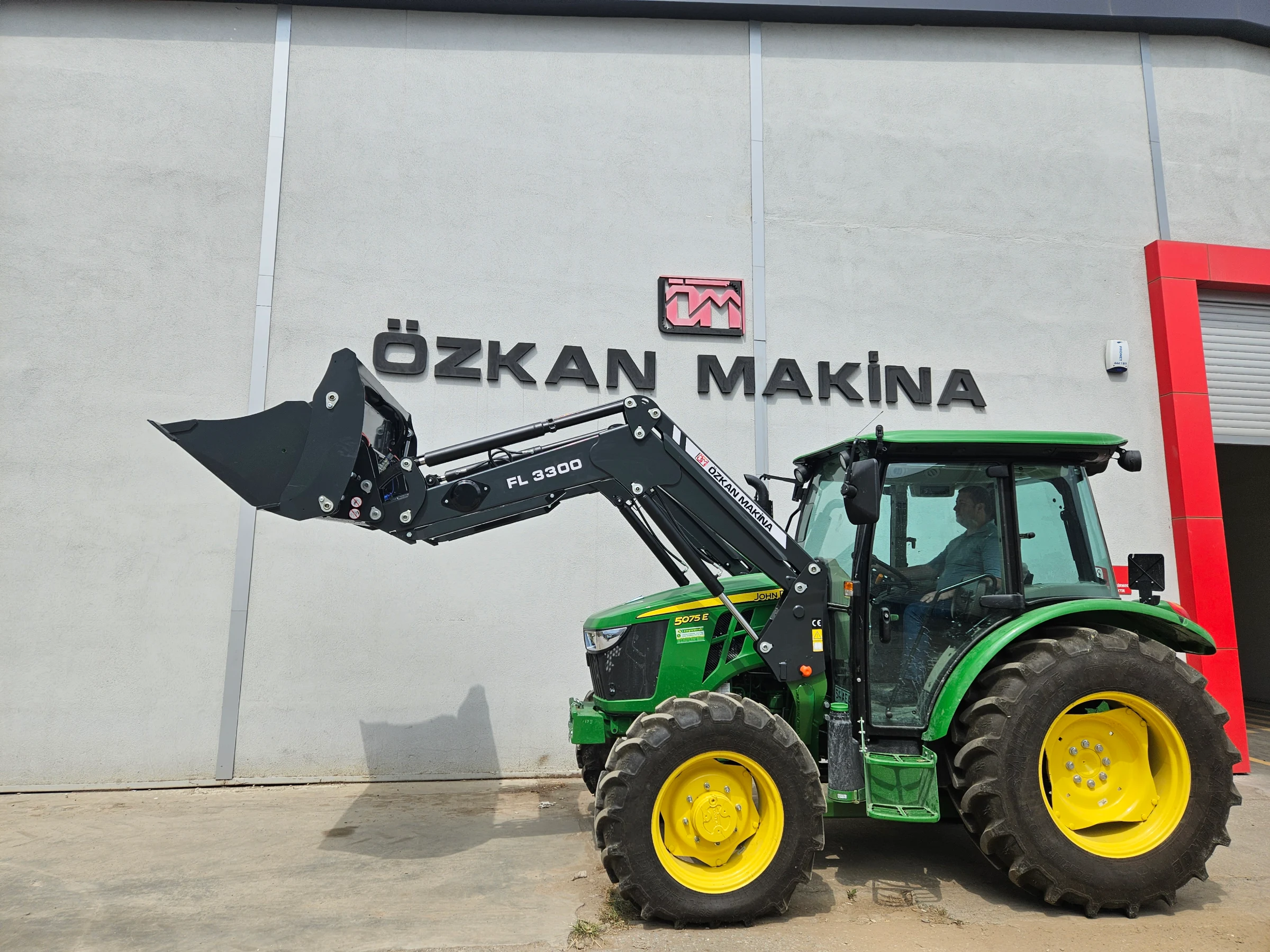 John Deere 5075 E Özkan Makina uygulama 6