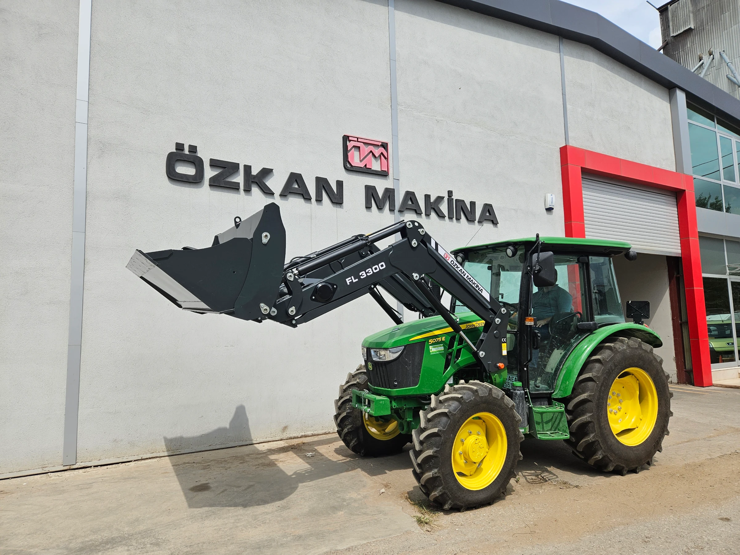 John Deere 5075 E Özkan Makina uygulama 7